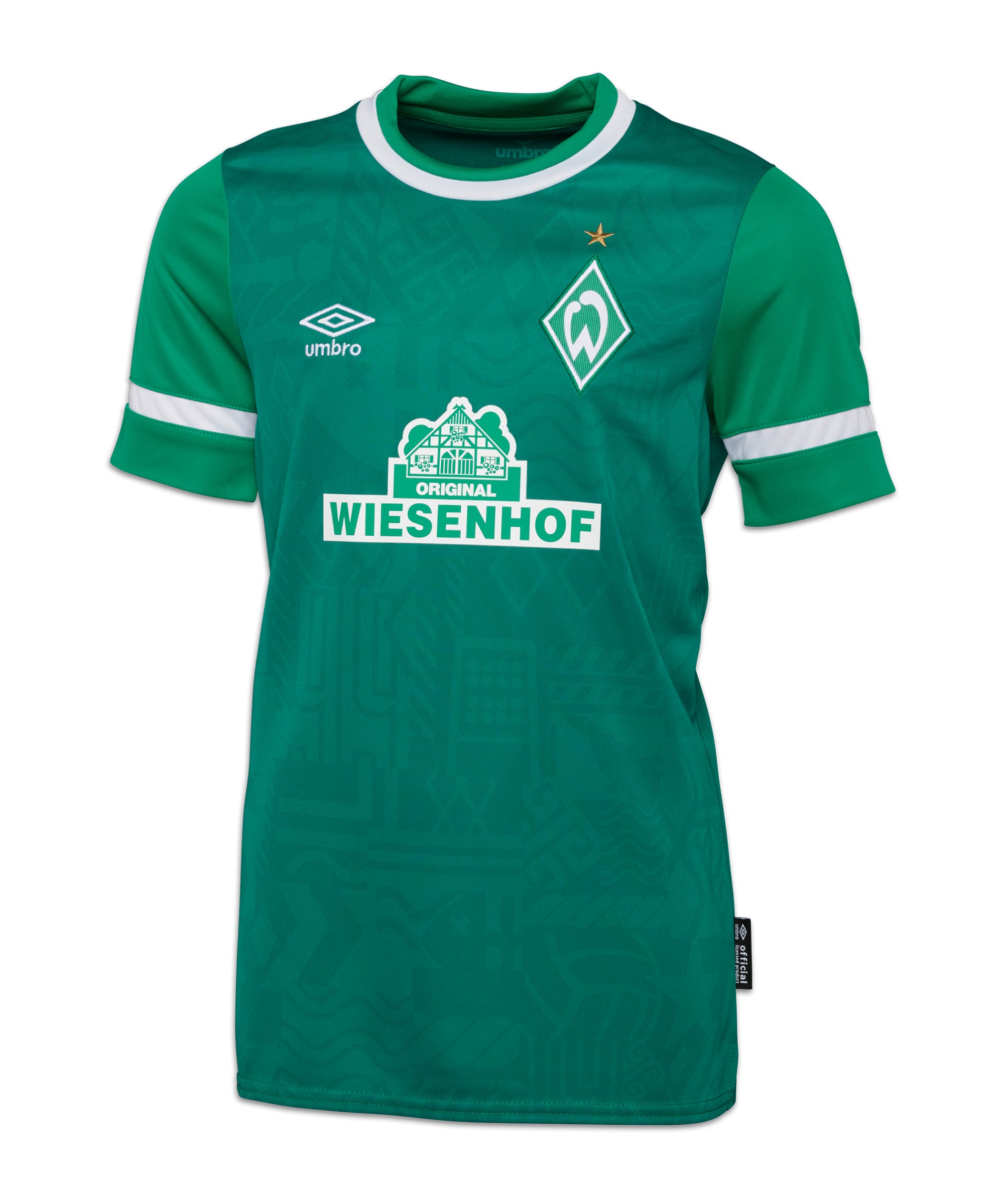 Umbro SV Werder Bremen Trikot Home 2021/2022 Kids Grün - gruen