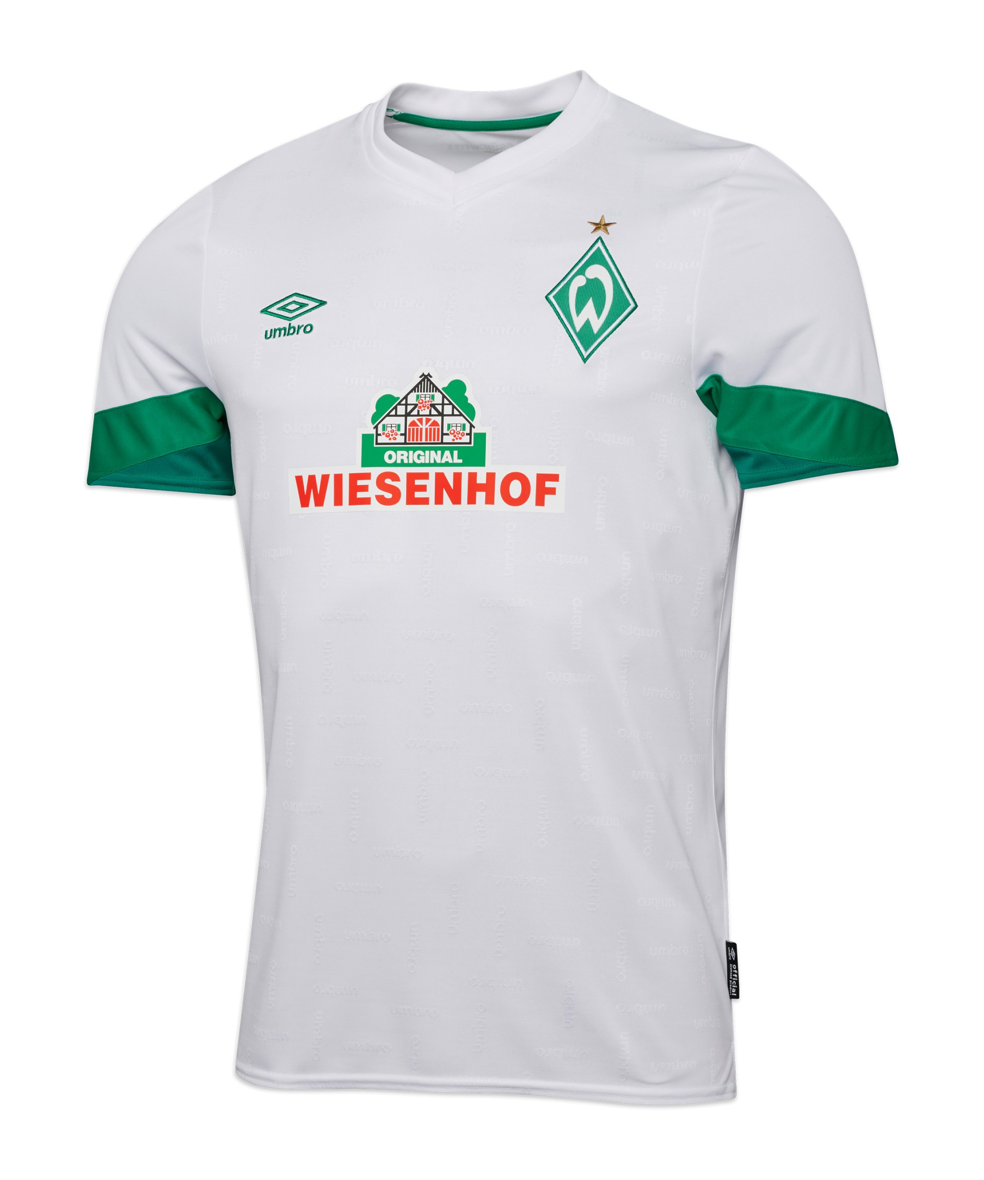 Umbro SV Werder Bremen Trikot Away 2021/2022 Weiss - weiss