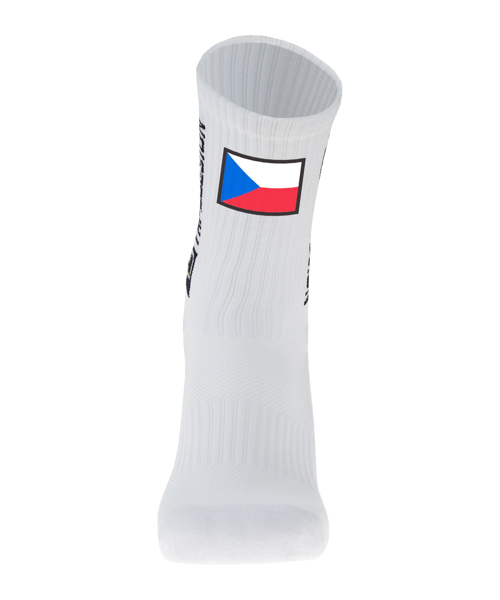Tapedesign Gripsocks Tschechien Socken Weiss - weiss