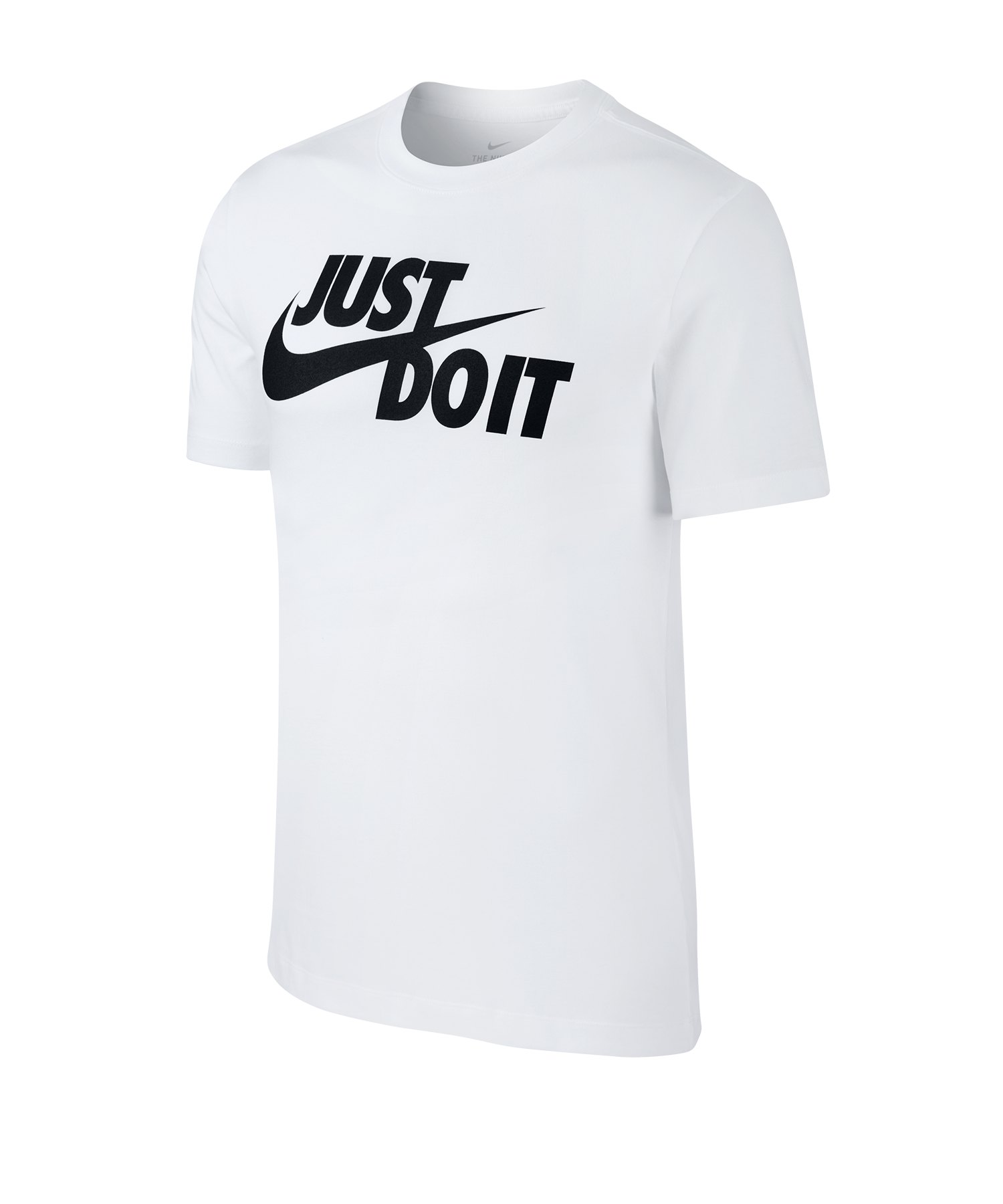 Nike Just Do It Swoosh T-Shirt Weiss F100 - Weiss