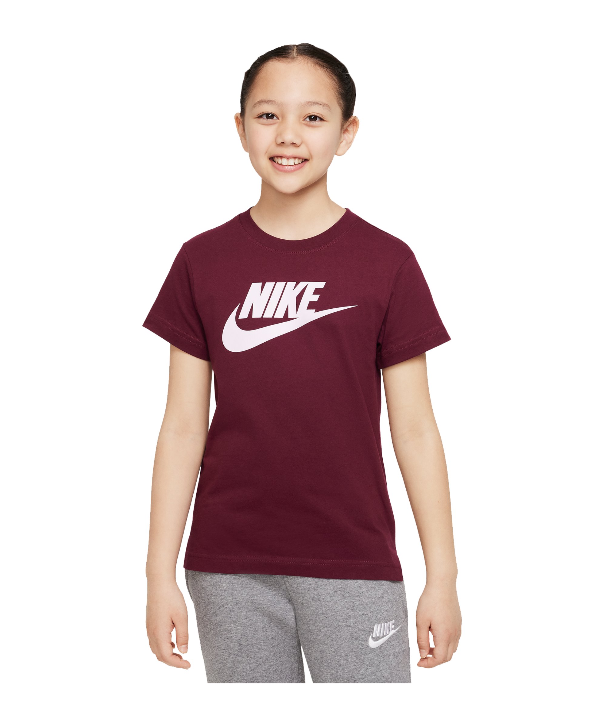 Nike Basic Futura T-Shirt Kids Rot F638 - rot