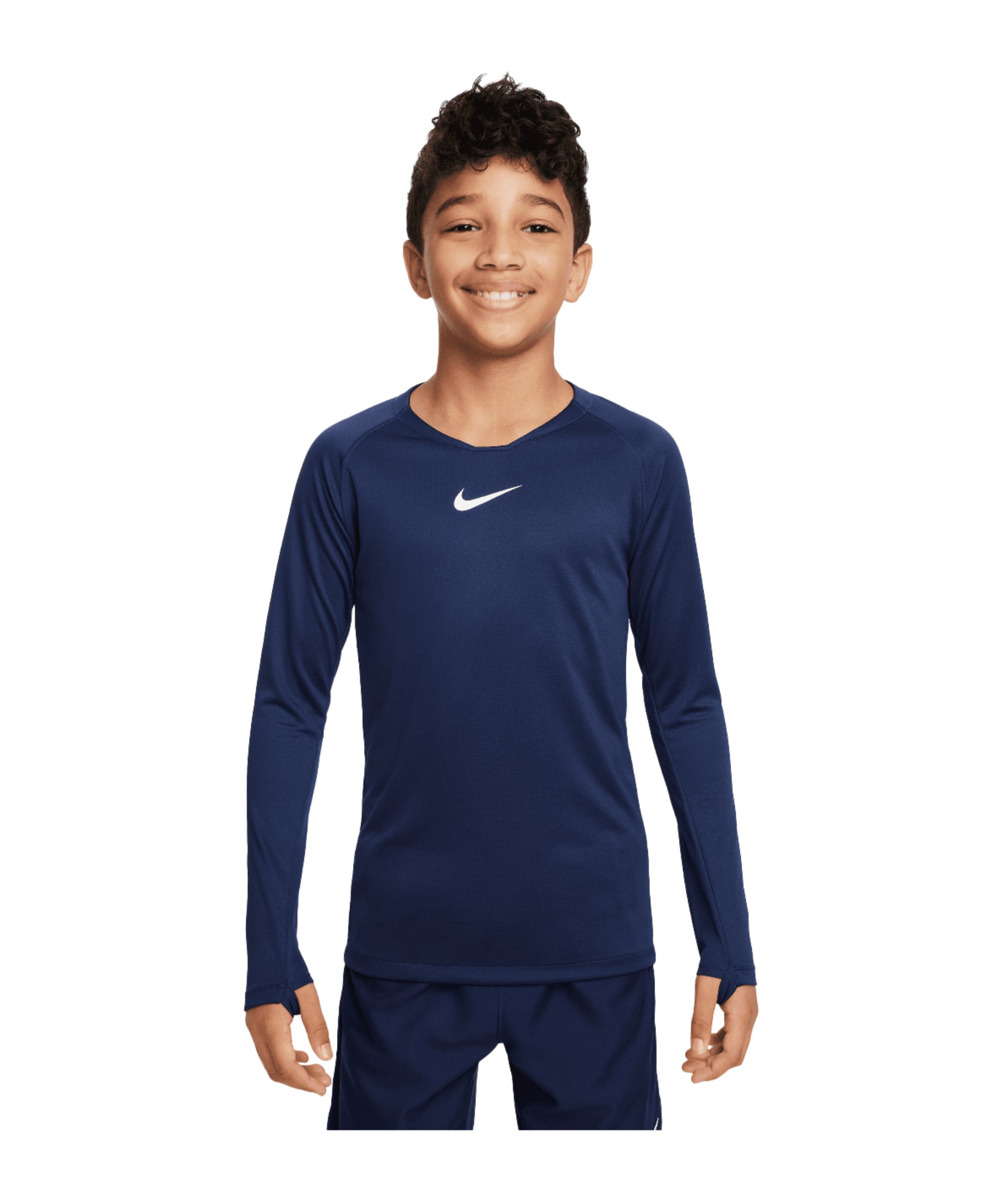 Nike Park First Layer Top langarm Kids Blau F410 - blau