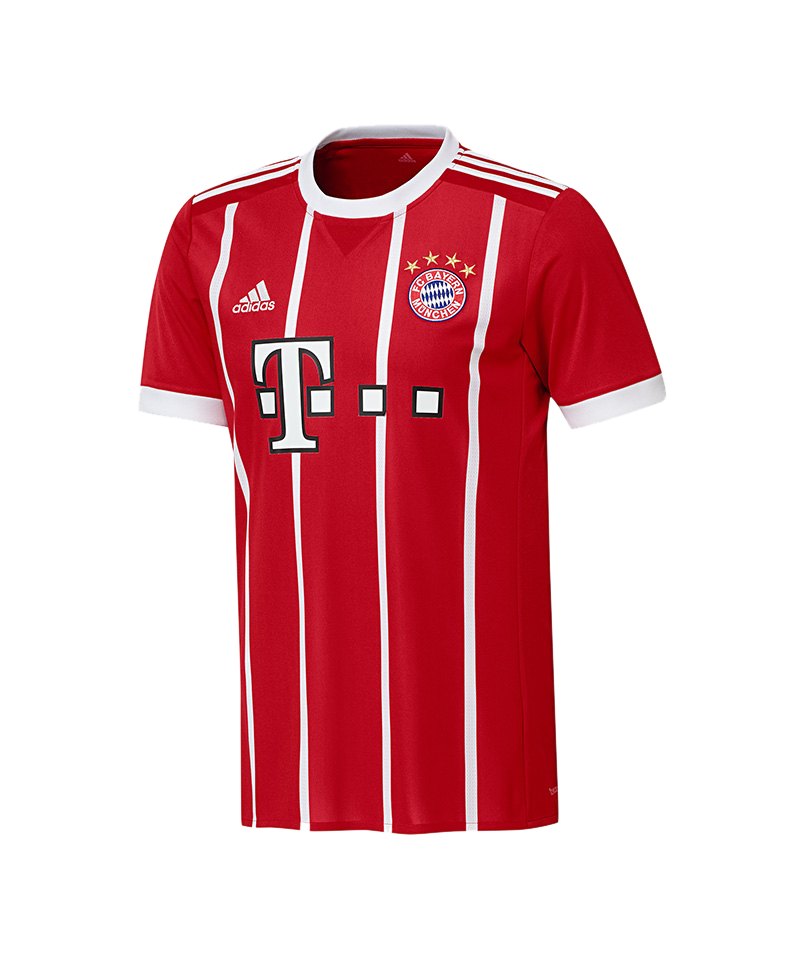 adidas Home Trikot FC Bayern München 2017/2018 - rot