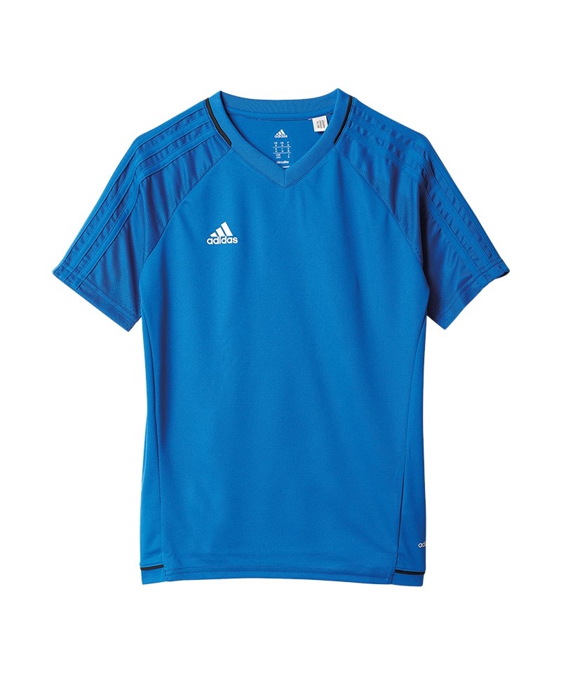 adidas Trainingsshirt Tiro 17 Kinder Blau - blau