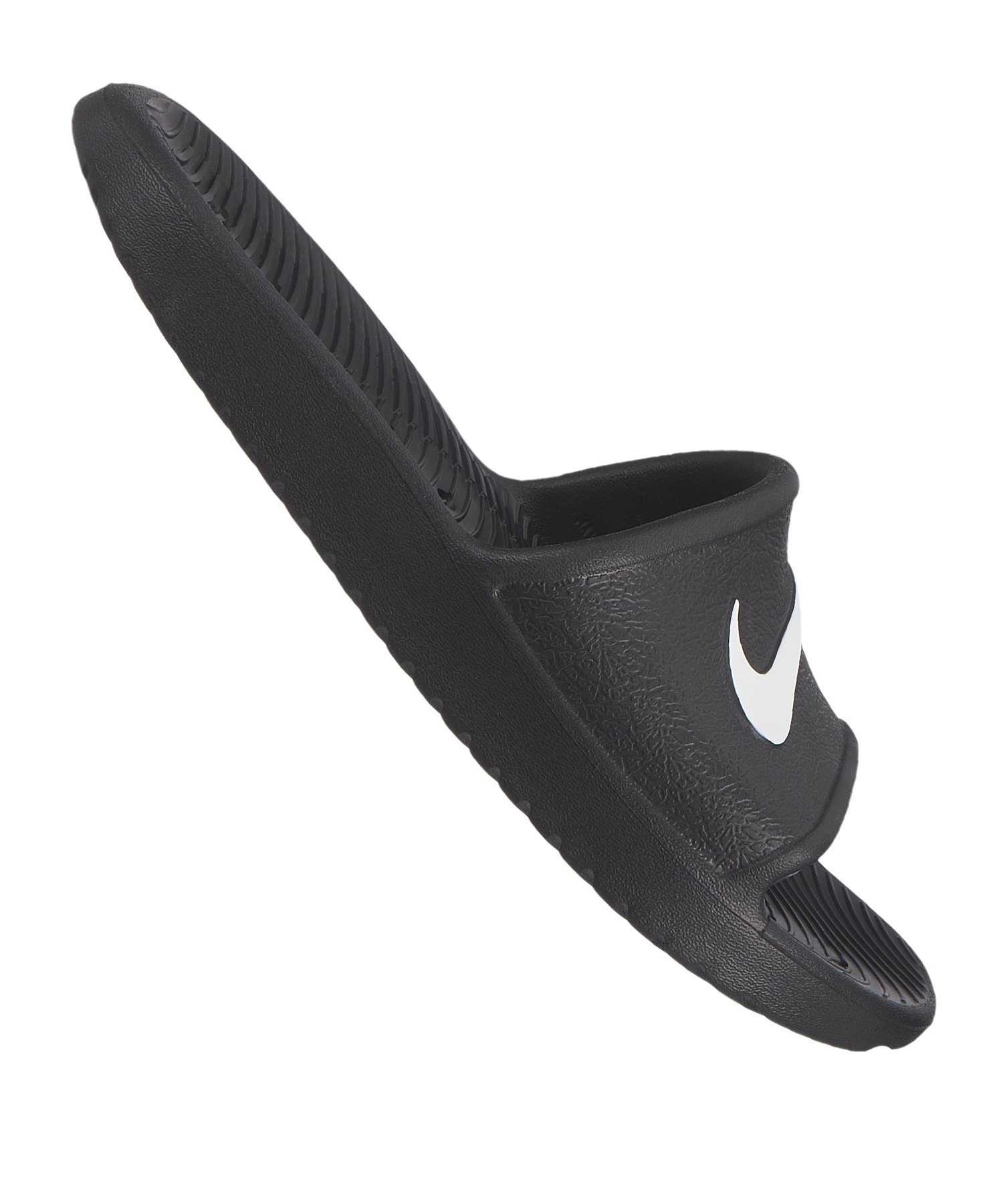 Nike Kawa Shower Badelatsche Kids Schwarz F001 - schwarz