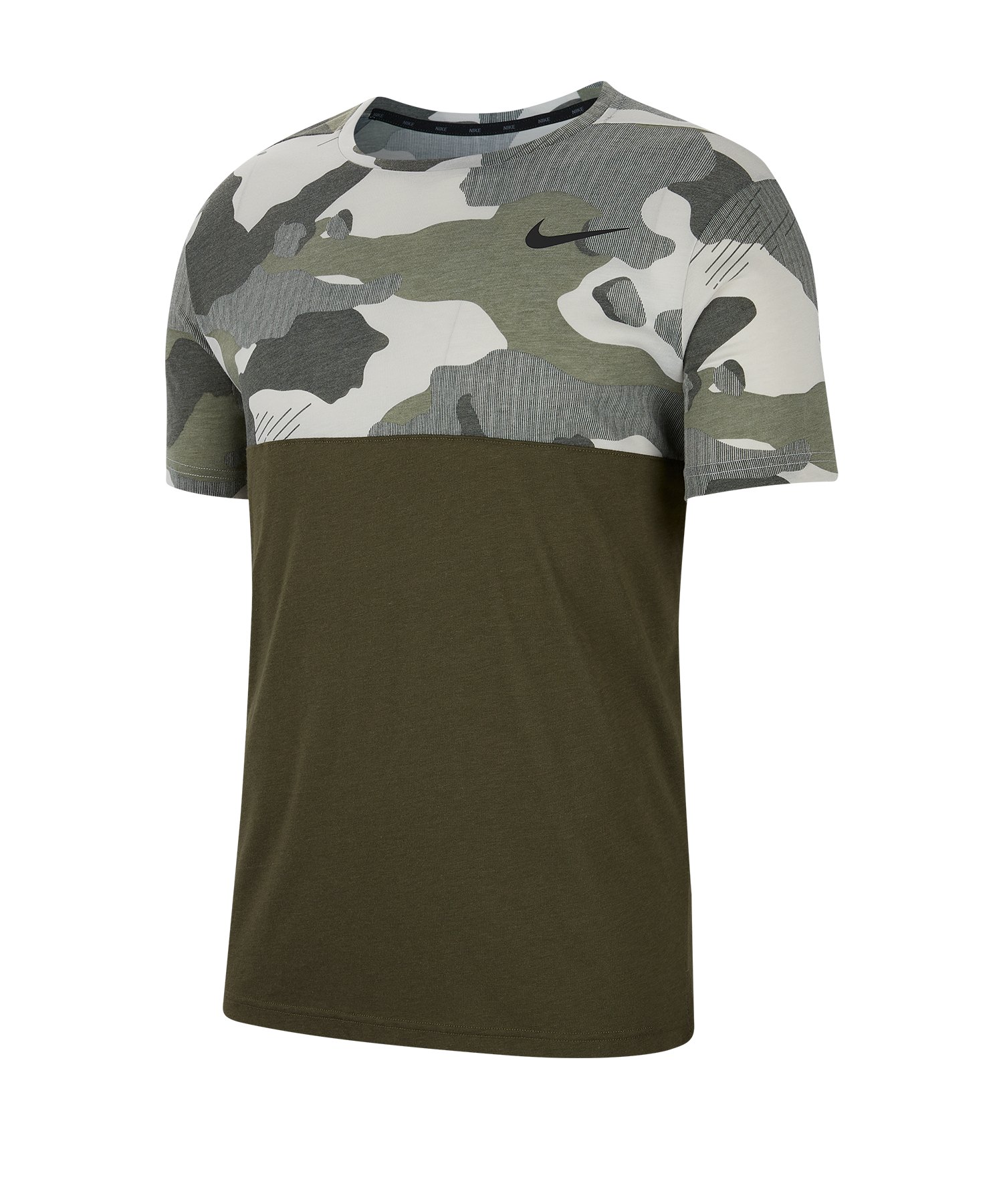 Nike Short-Sleeve HyperDry T-Shirt Running F325 - gruen