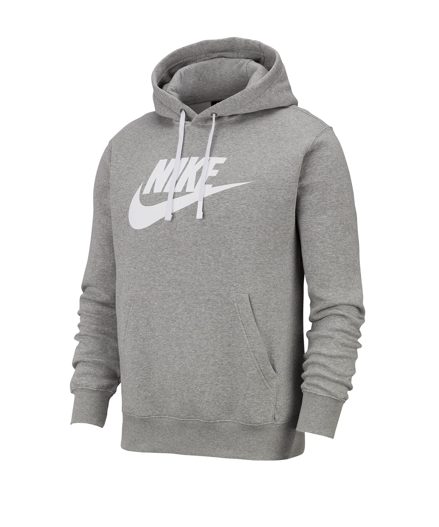 Nike Club Fleece Hoody Grau F063 - grau
