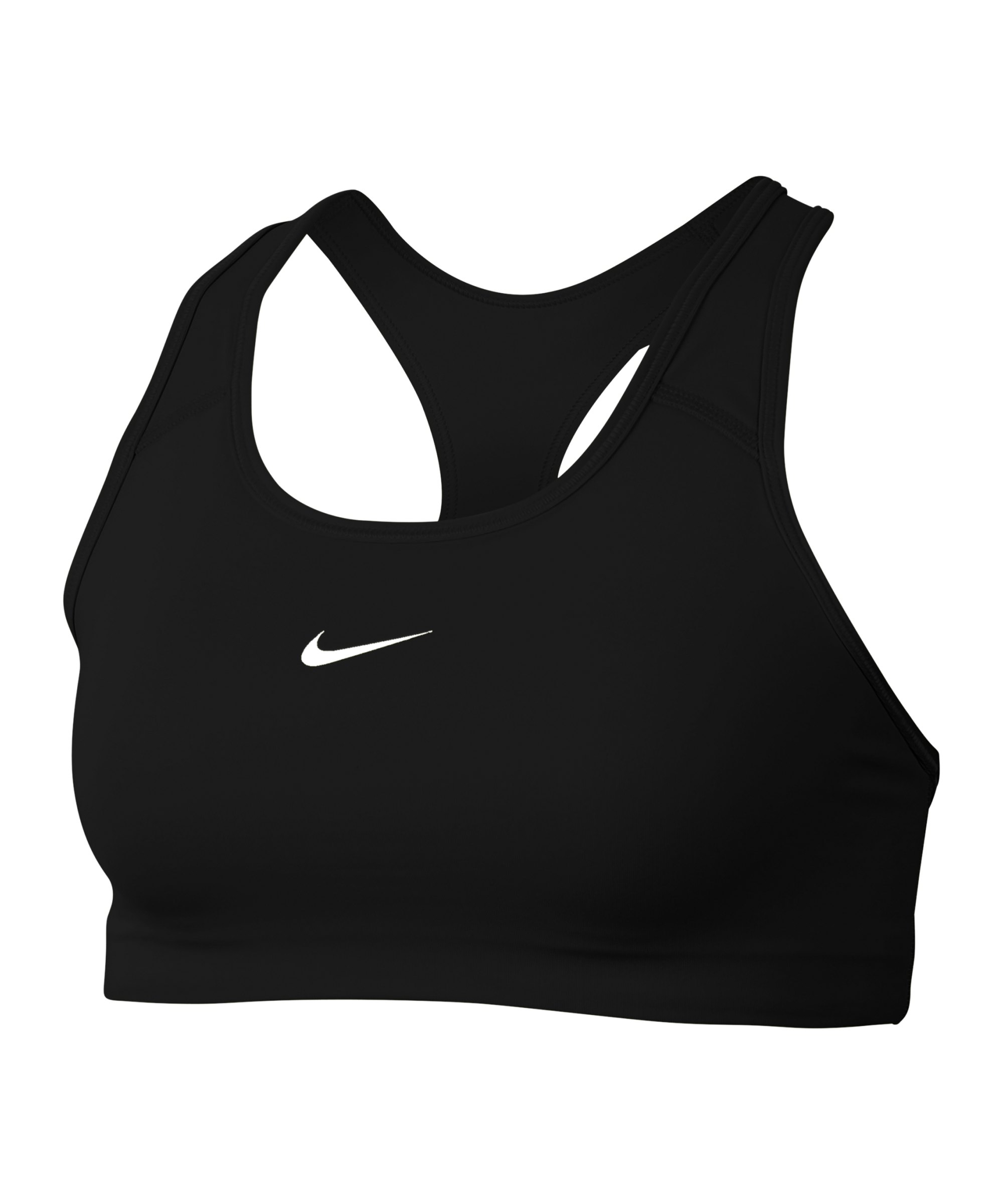 Nike Swoosh Bra Sport-BH Damen Schwarz F010 - schwarz