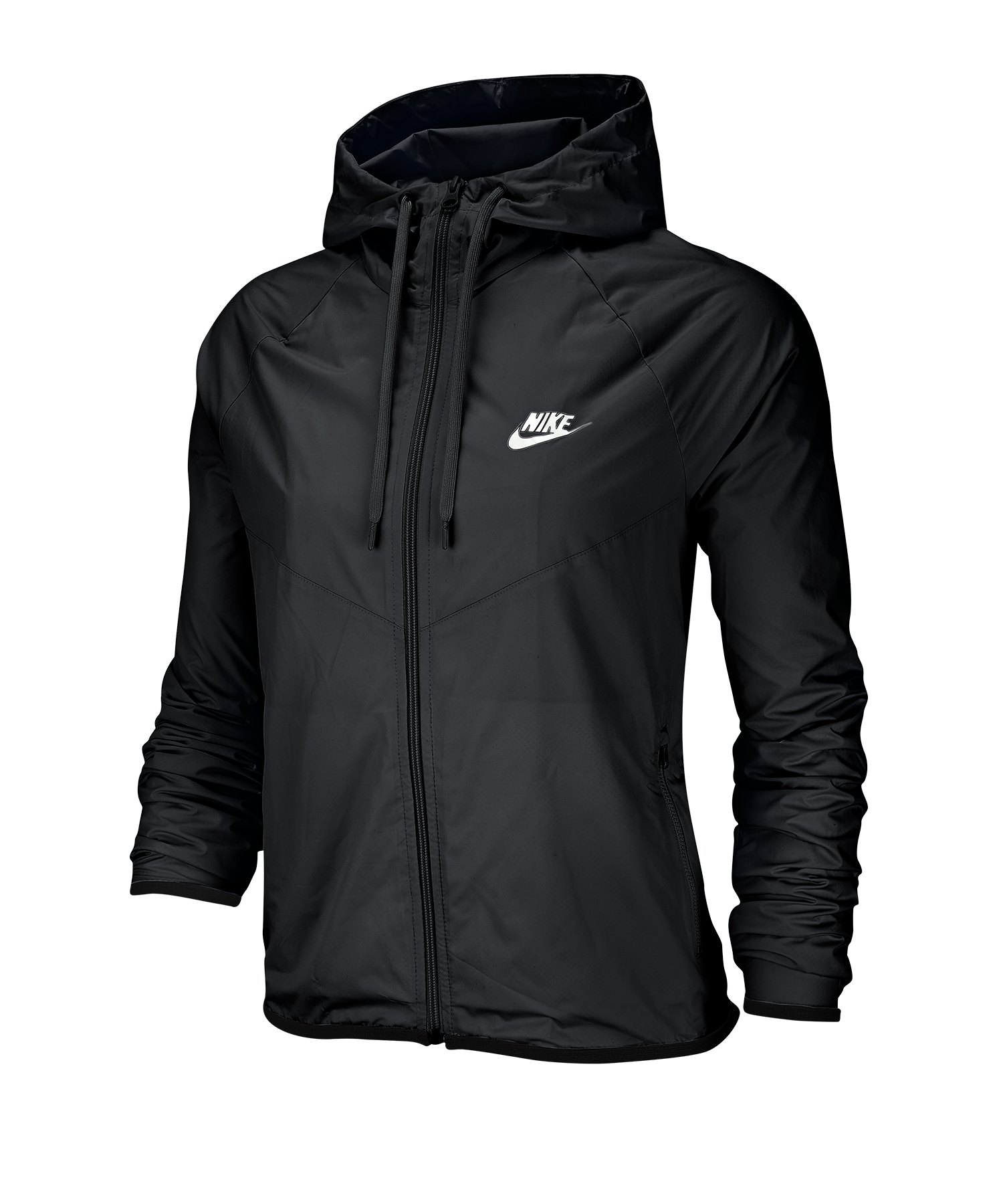 Nike Windrunner Jacke Damen Schwarz F010 - schwarz