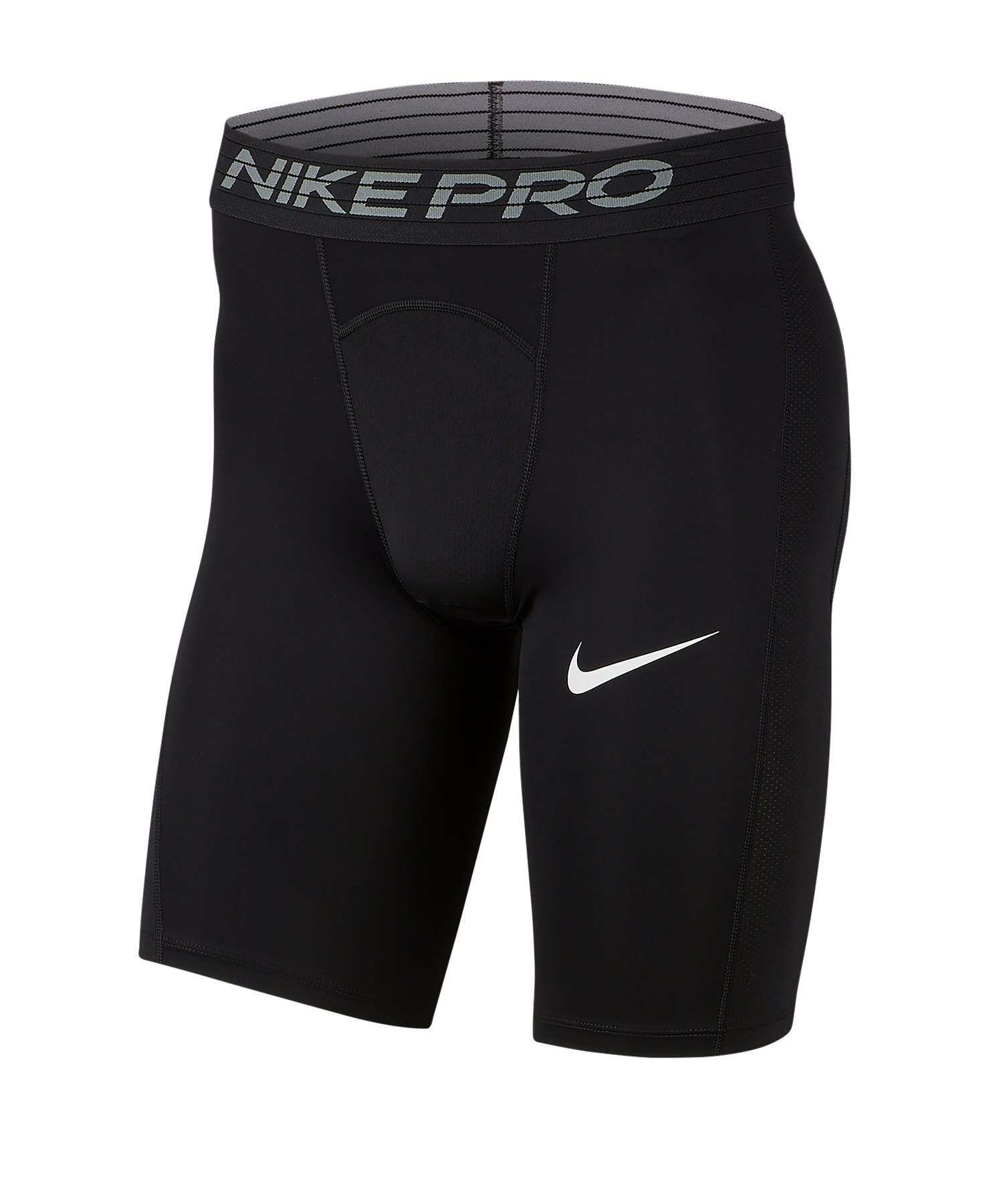 Nike Pro Long Short Schwarz F010 - schwarz