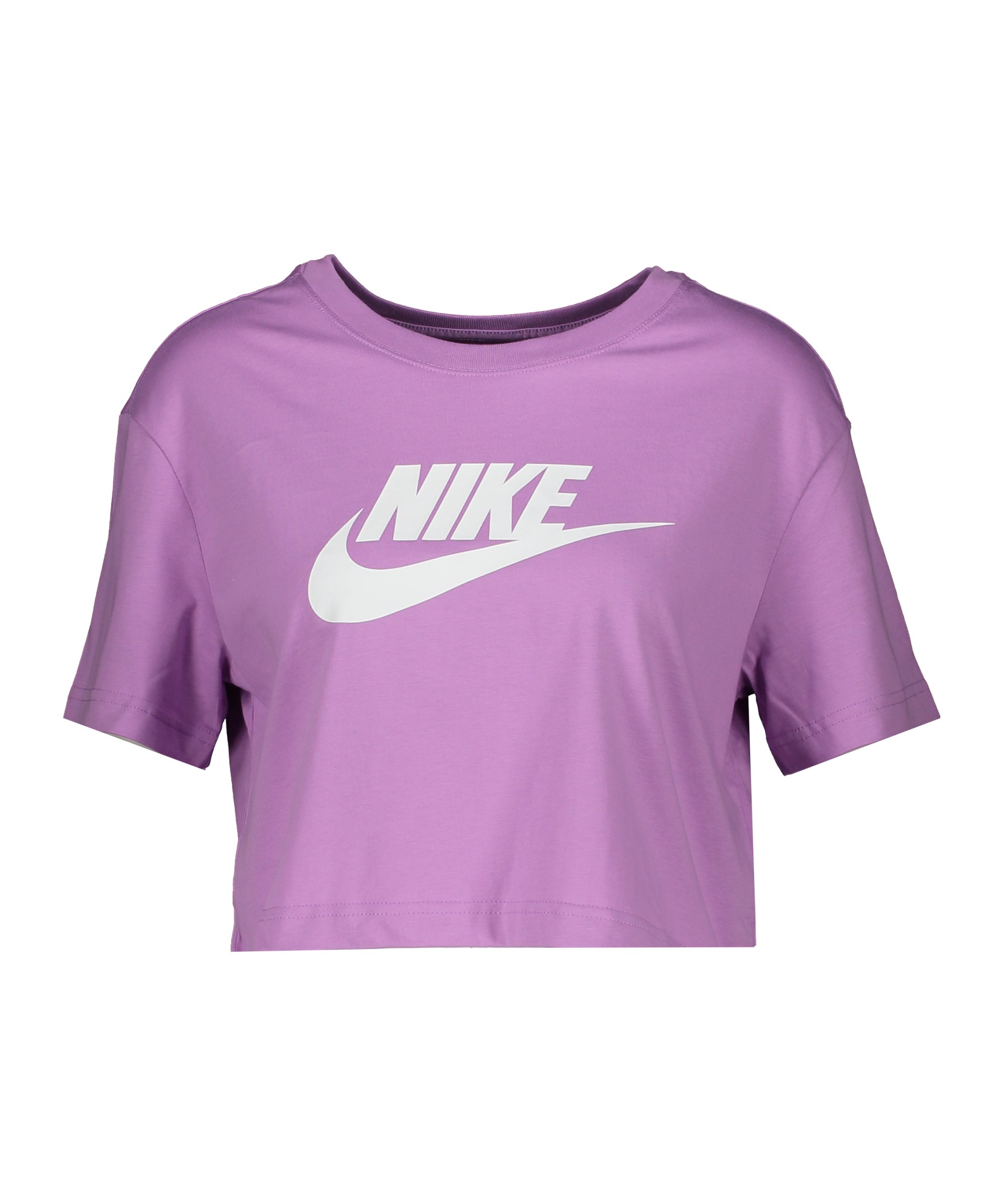 Nike Essential Cropped T-Shirt Damen Lila F591 - lila