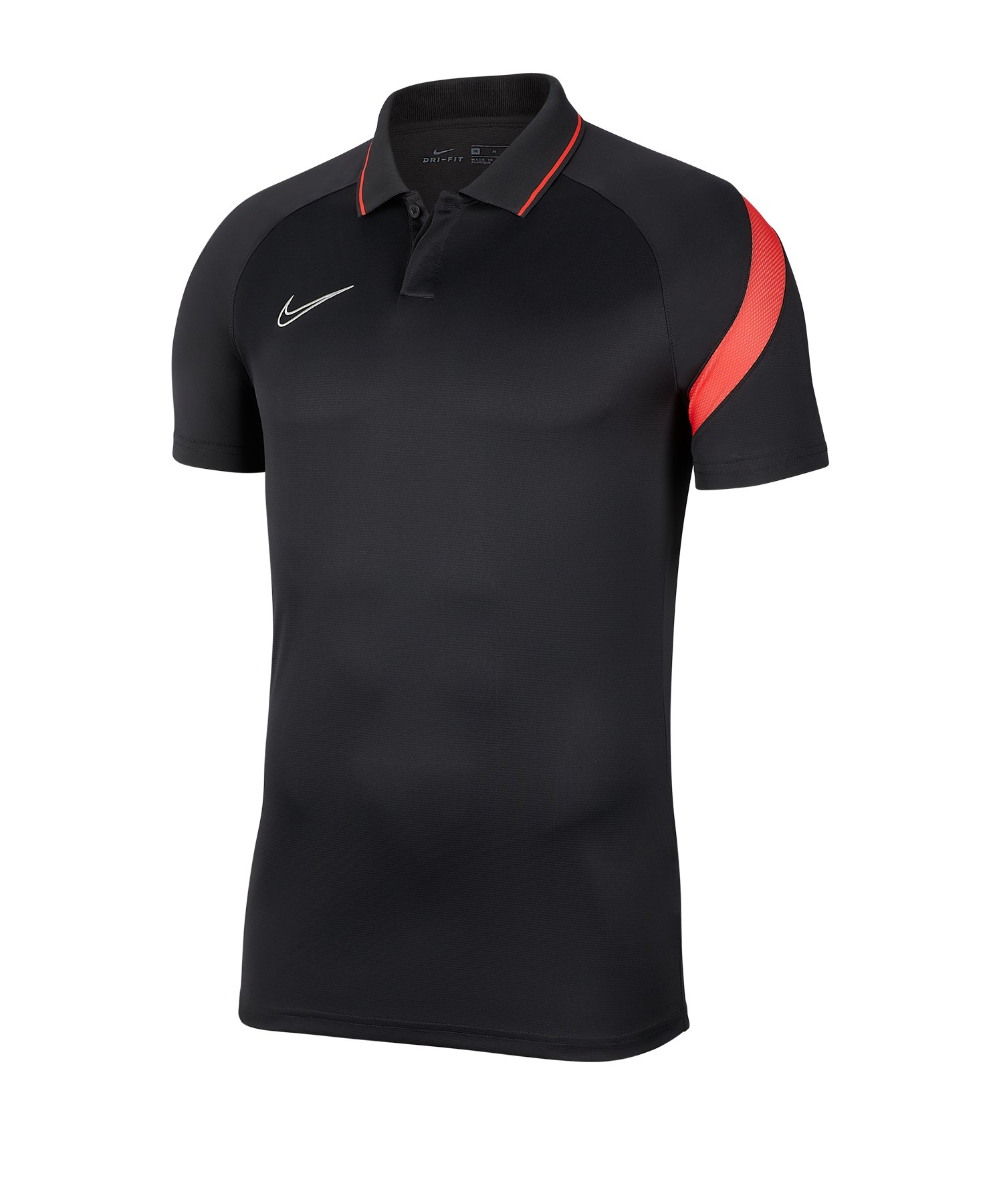 Nike Academy Pro Poloshirt Kids Grau Orange F069 - grau