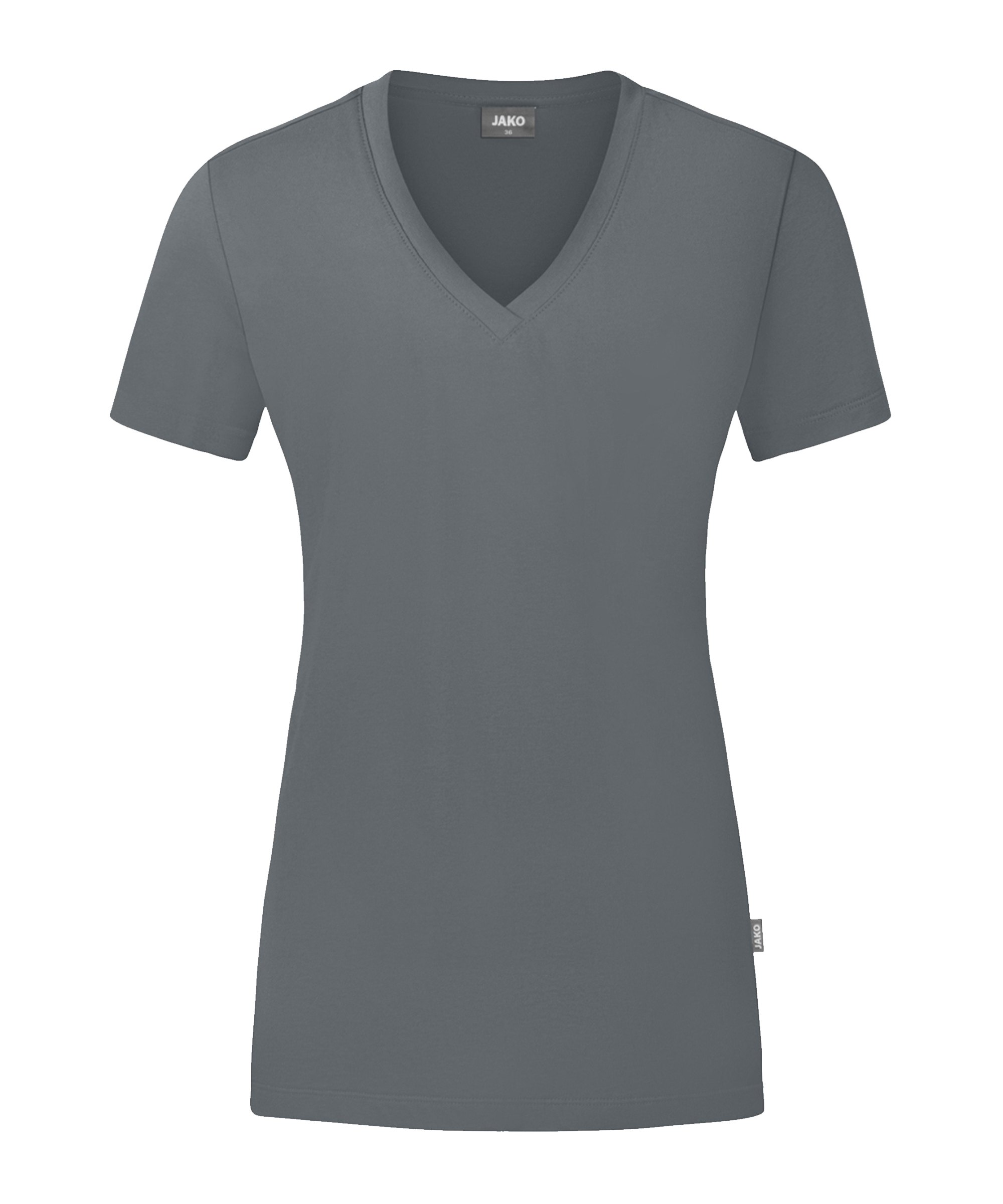 JAKO Organic T-Shirt Damen Grau F840 - grau