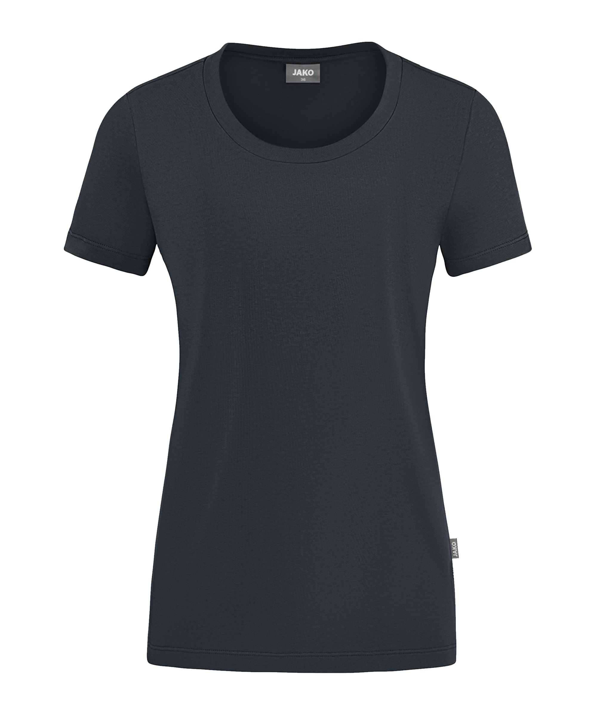 JAKO Organic Stretch T-Shirt Damen Grau F830 - grau