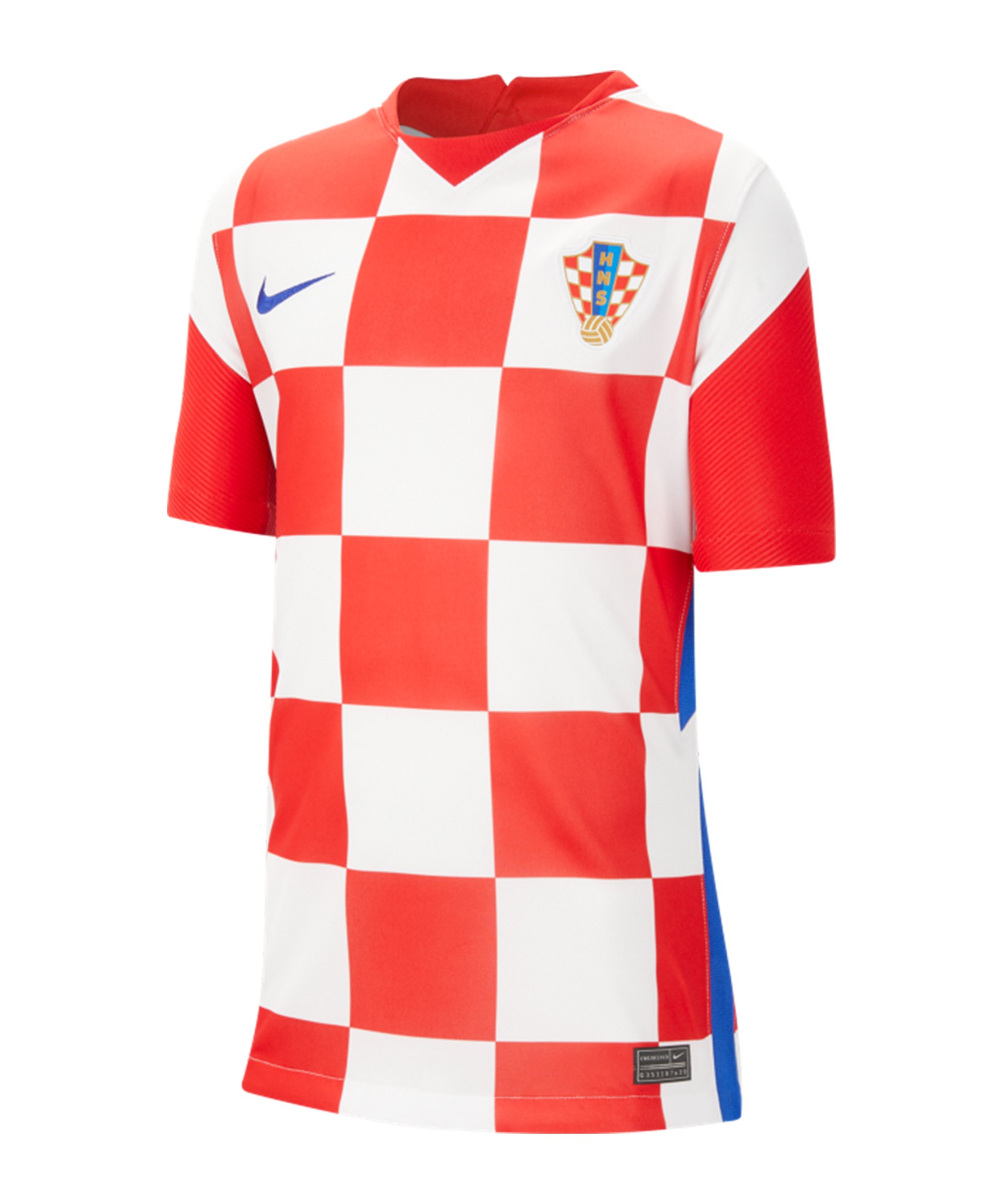 Nike Kroatien Trikot Home EM 2021 Kids Weiss F100 ...
