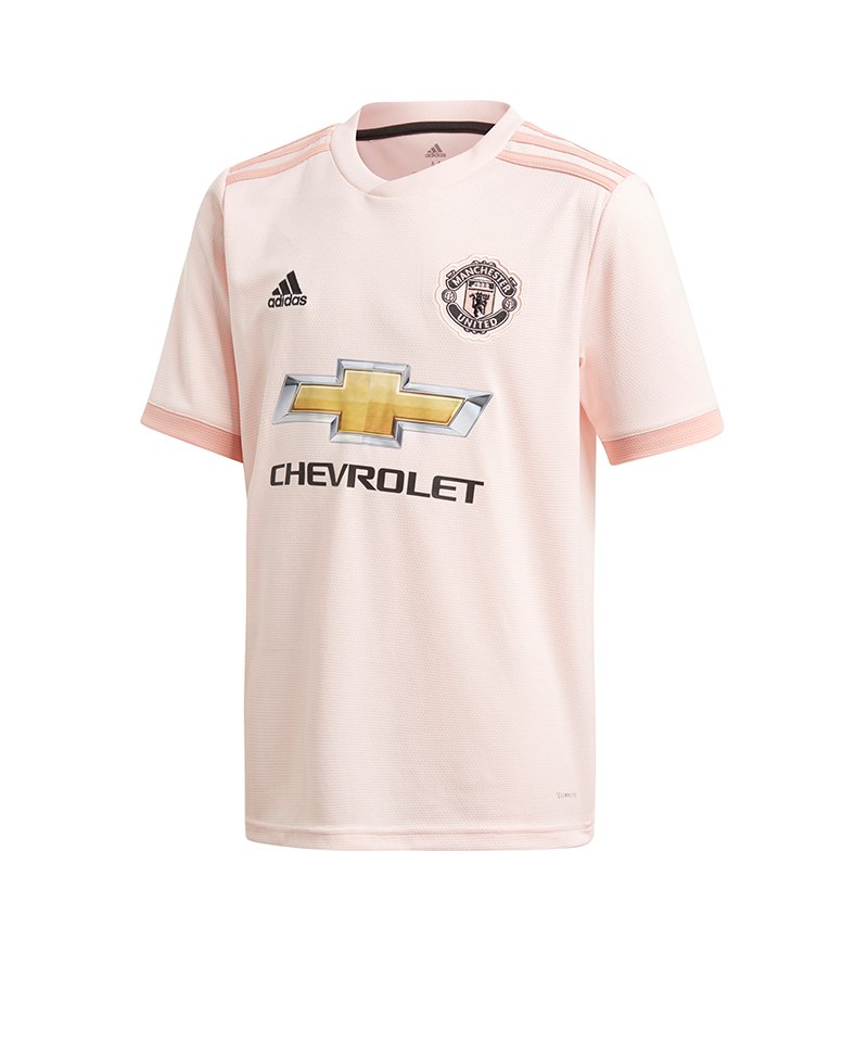 adidas Manchester United Trikot Away Kids 2018/2019 Pink - pink