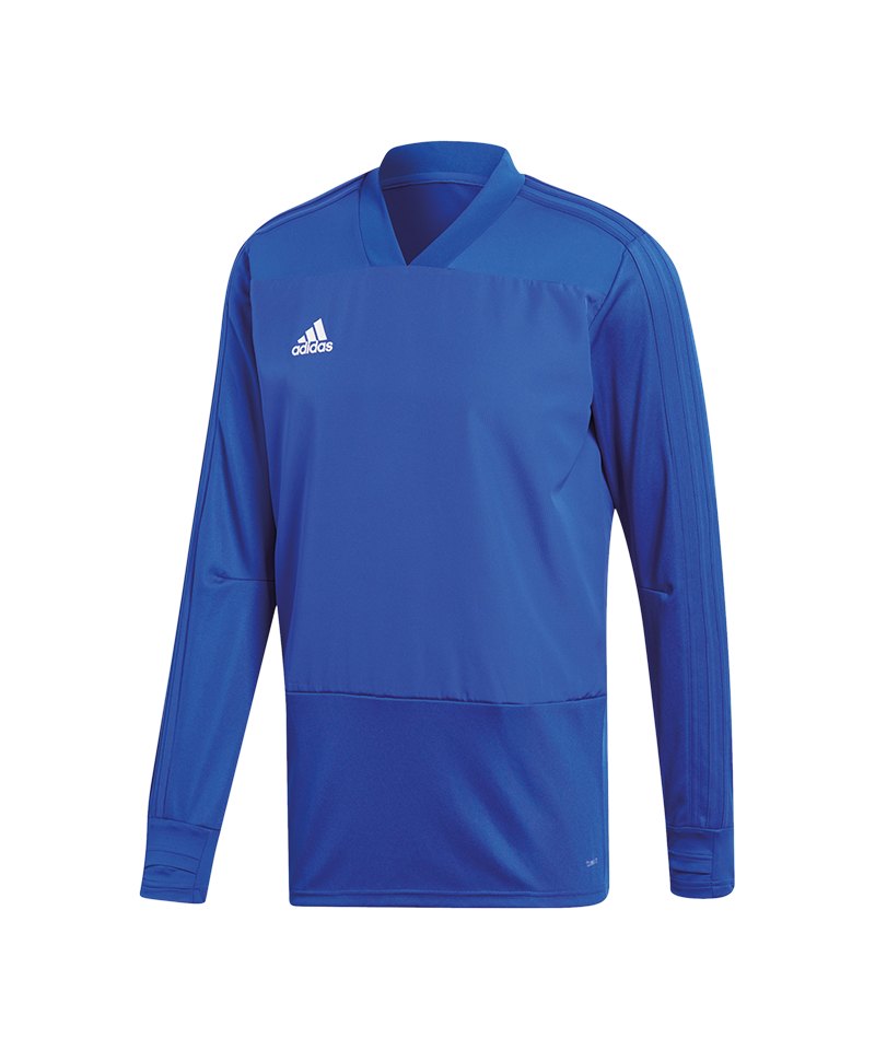 adidas Condivo 18 Sweatshirt Blau Weiss - blau