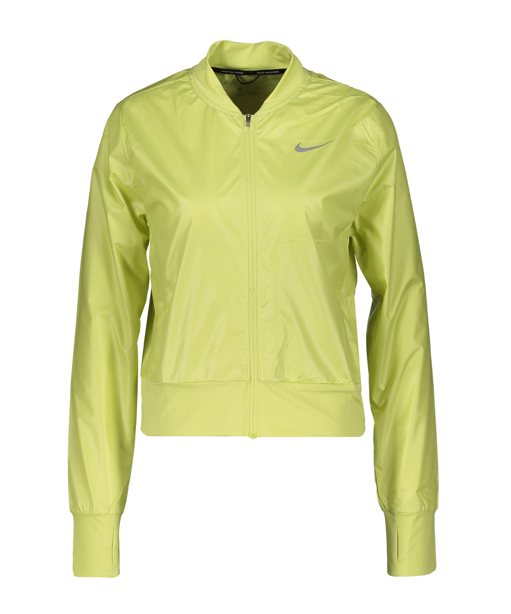 Nike Swoosh Run Jacke Running Damen Grün F367 - gruen