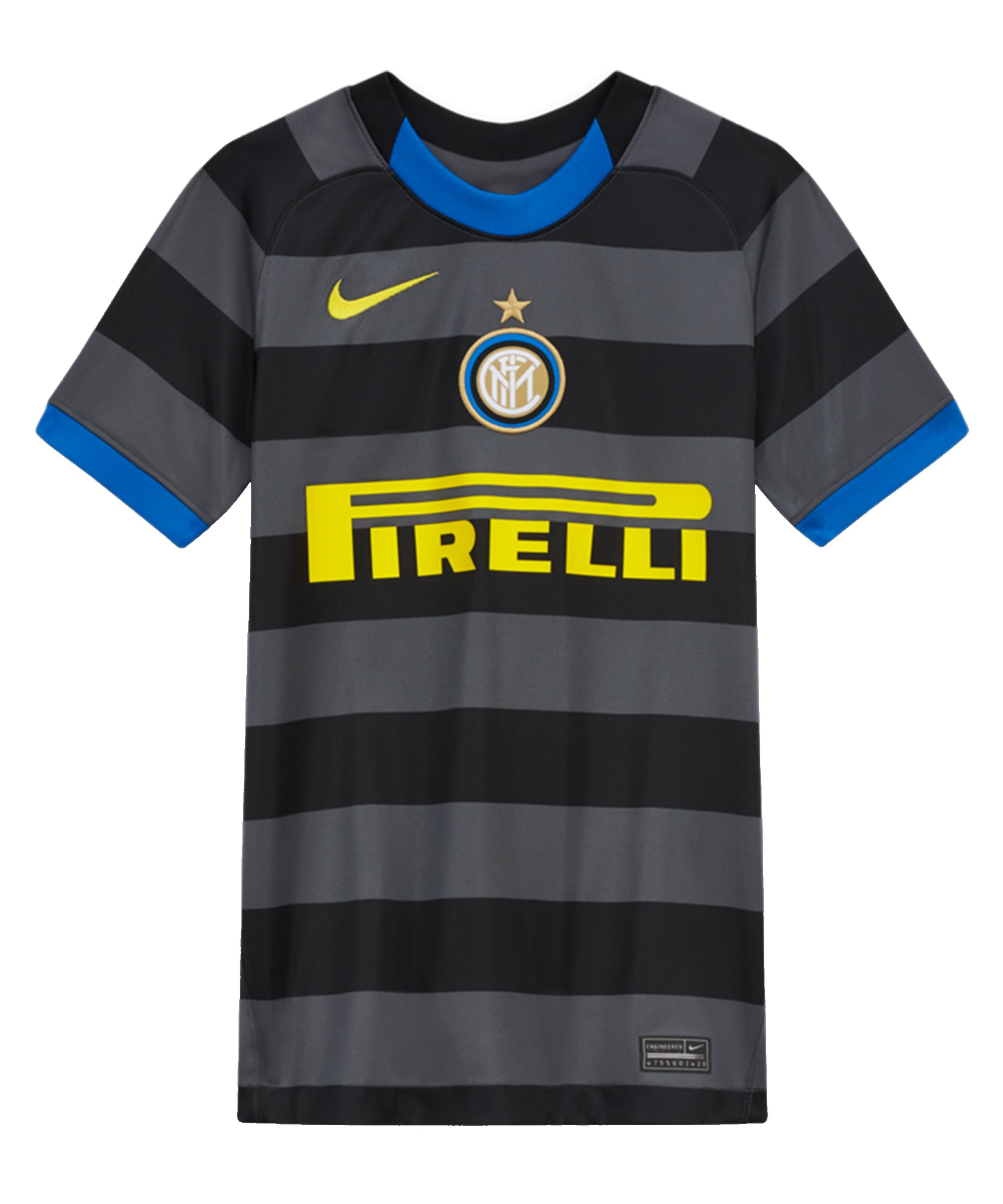 Nike Inter Mailand Trikot UCL 2020/2021 Kids Grau F022 - grau