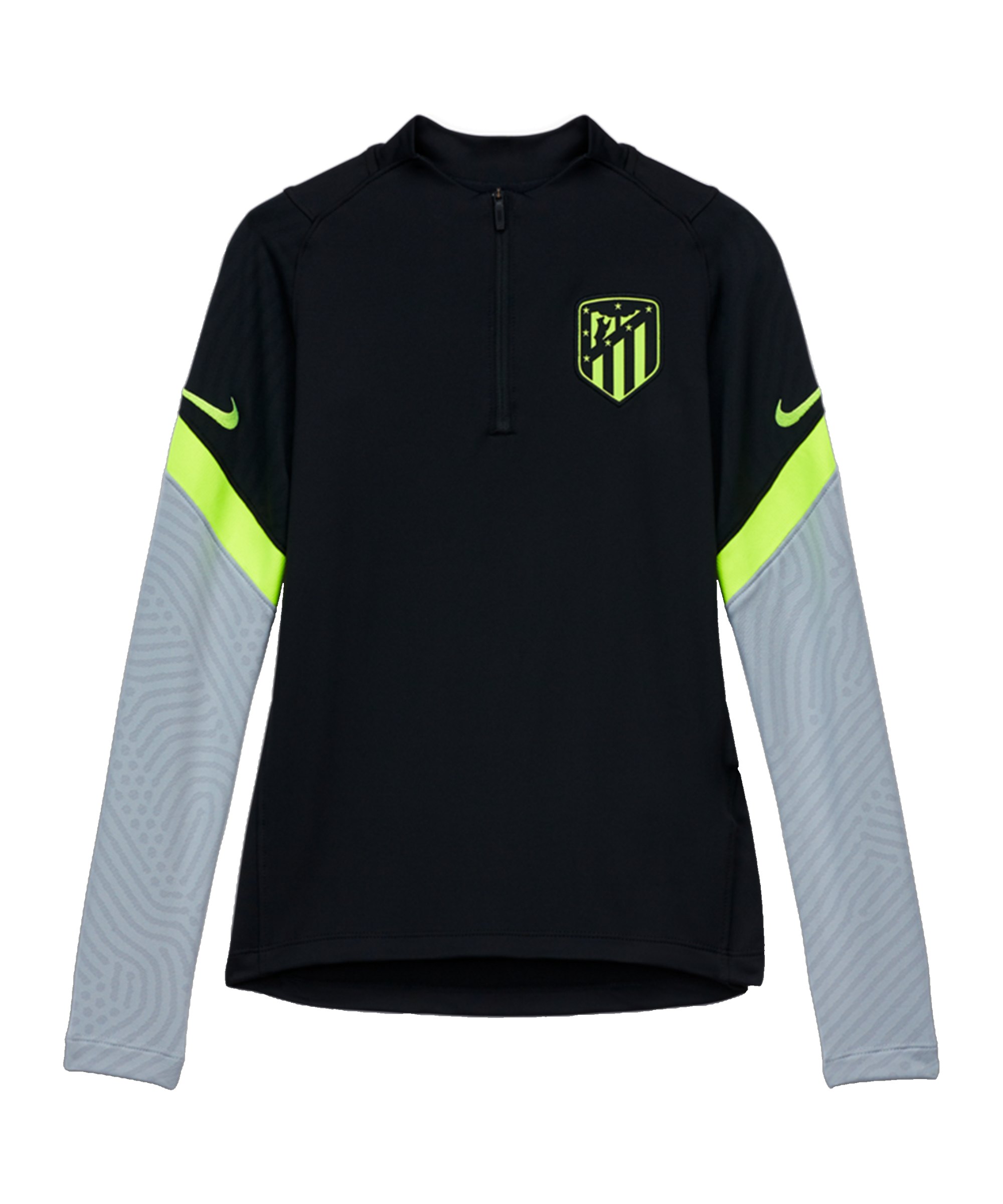 Nike Atletico Madrid Dry Strike Drill Top CL Kids Schwarz F010 - schwarz