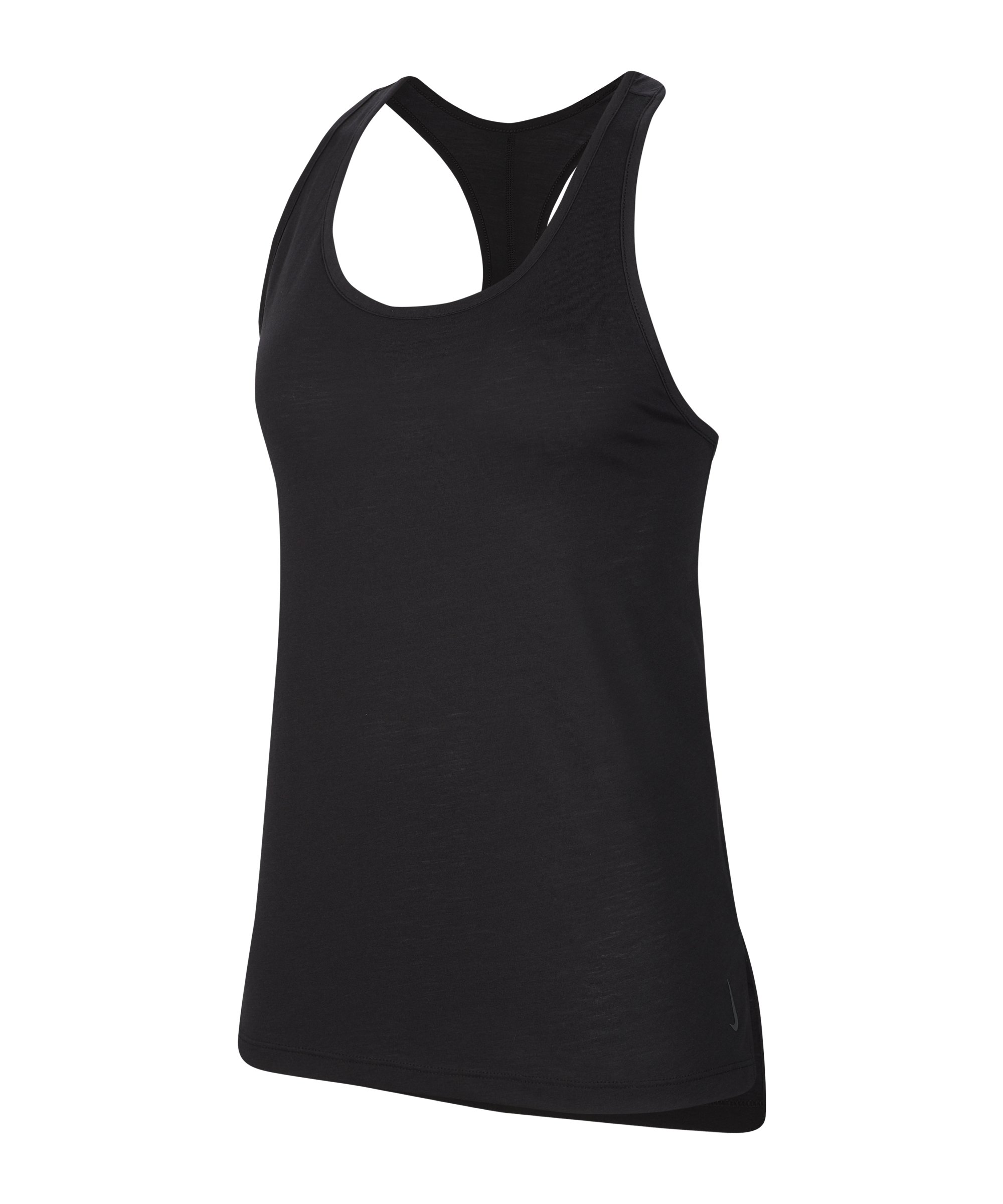 Nike Yoga Layer Tanktop Damen Schwarz F010 - schwarz