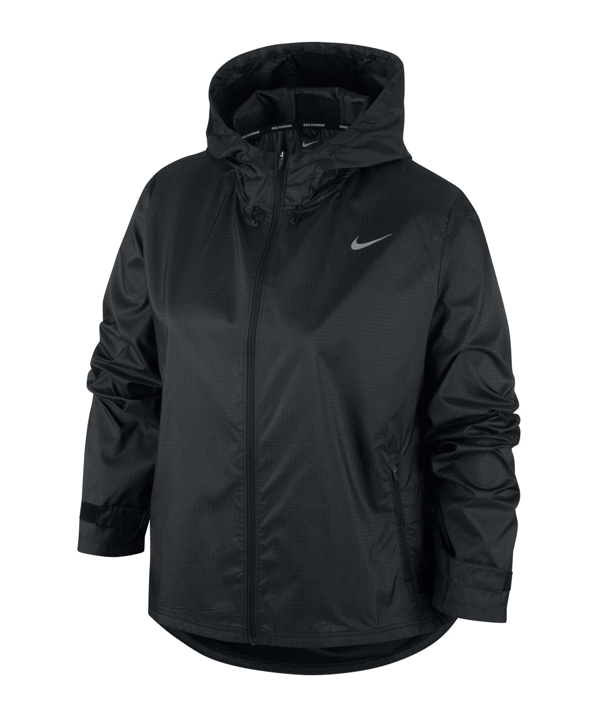 Nike Essential Jacke Running Damen Schwarz F010 - schwarz