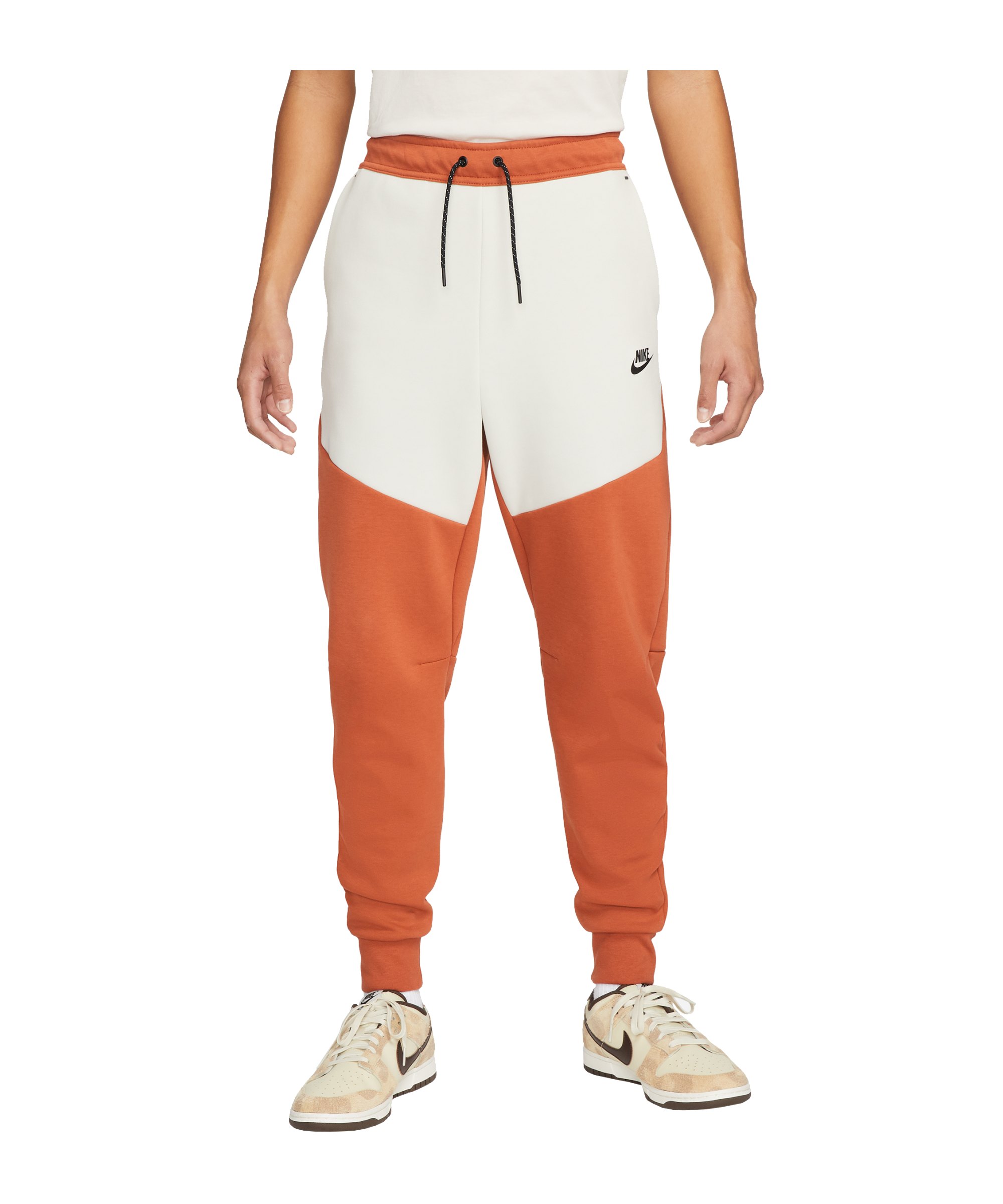 Nike Tech Fleece Jogginghose Rot F825 - orange