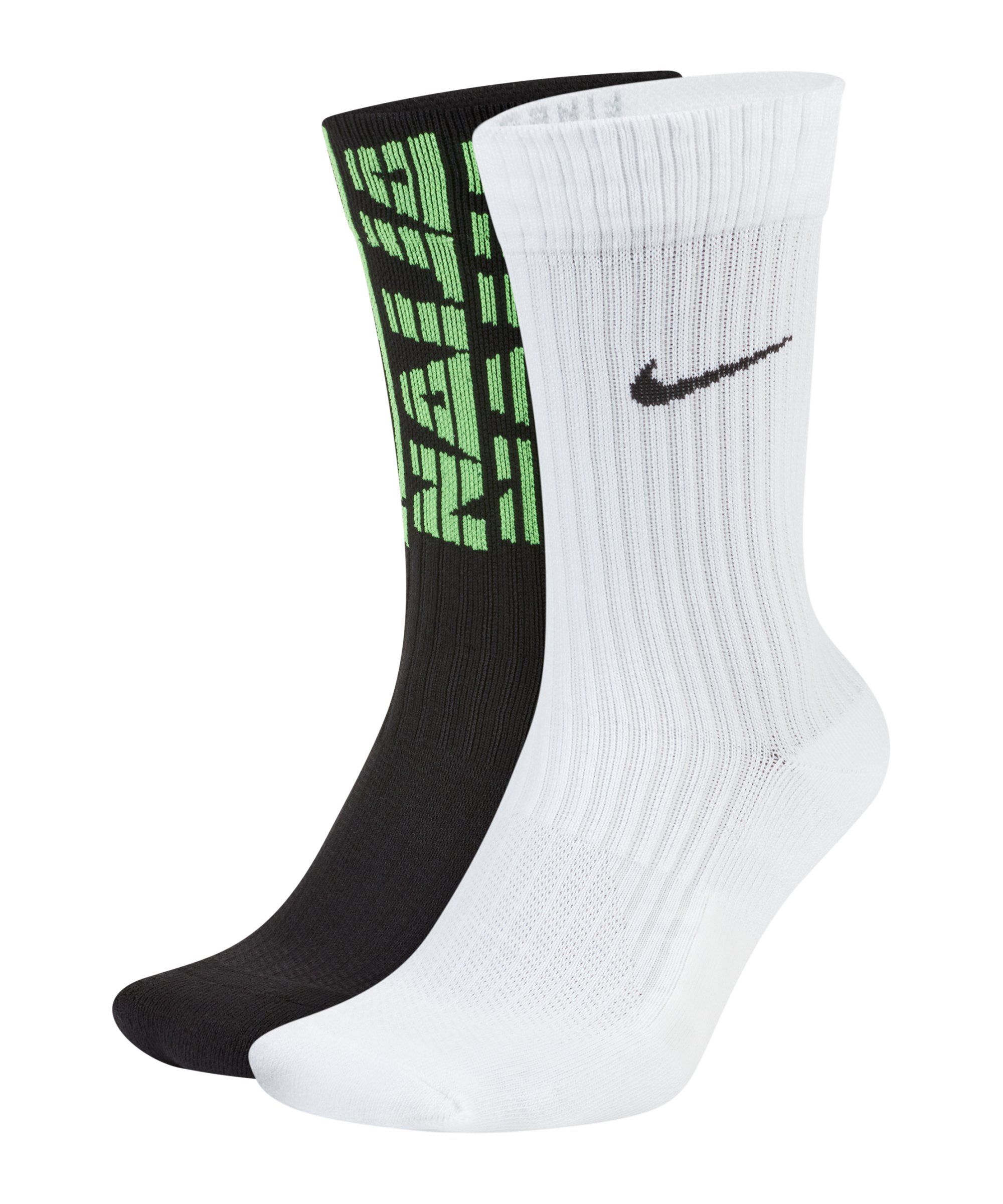 Nike Nigeria Sneaker Socken 2er Pack F902 - schwarz