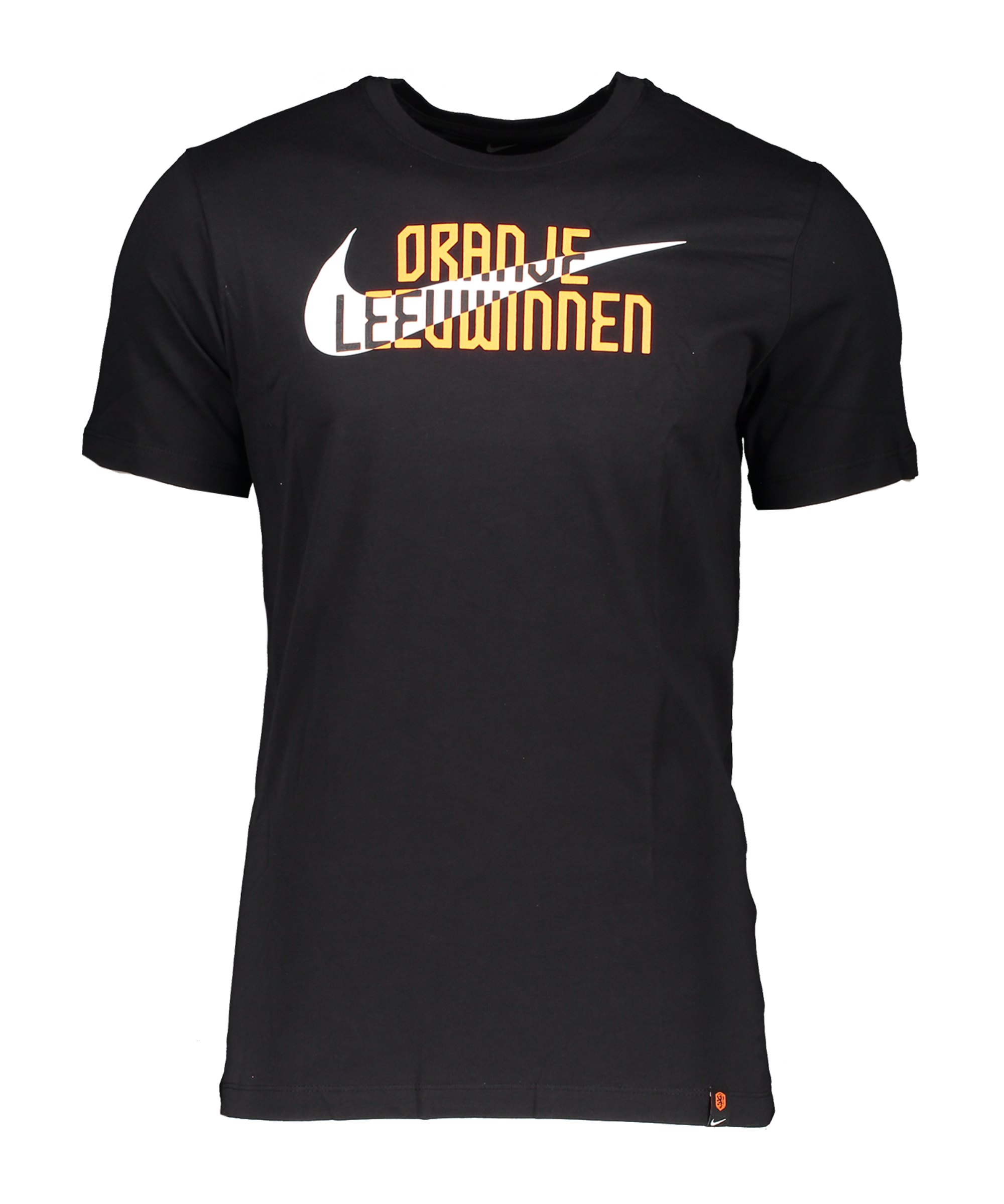 Nike Niederlande T-Shirt Swoosh Herren F010 - schwarz