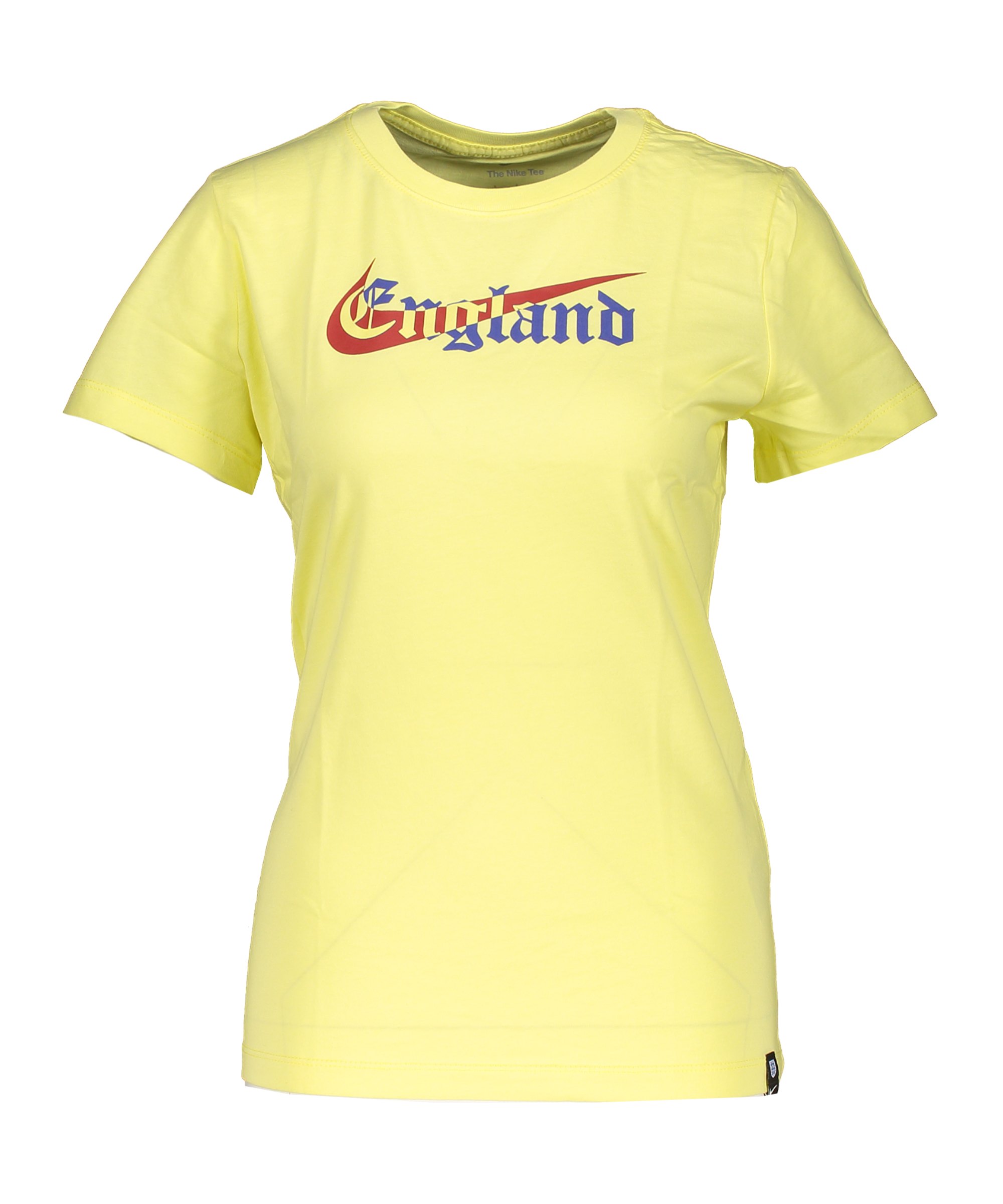 Nike England T-Shirt Swoosh Damen Gelb F712 - gelb