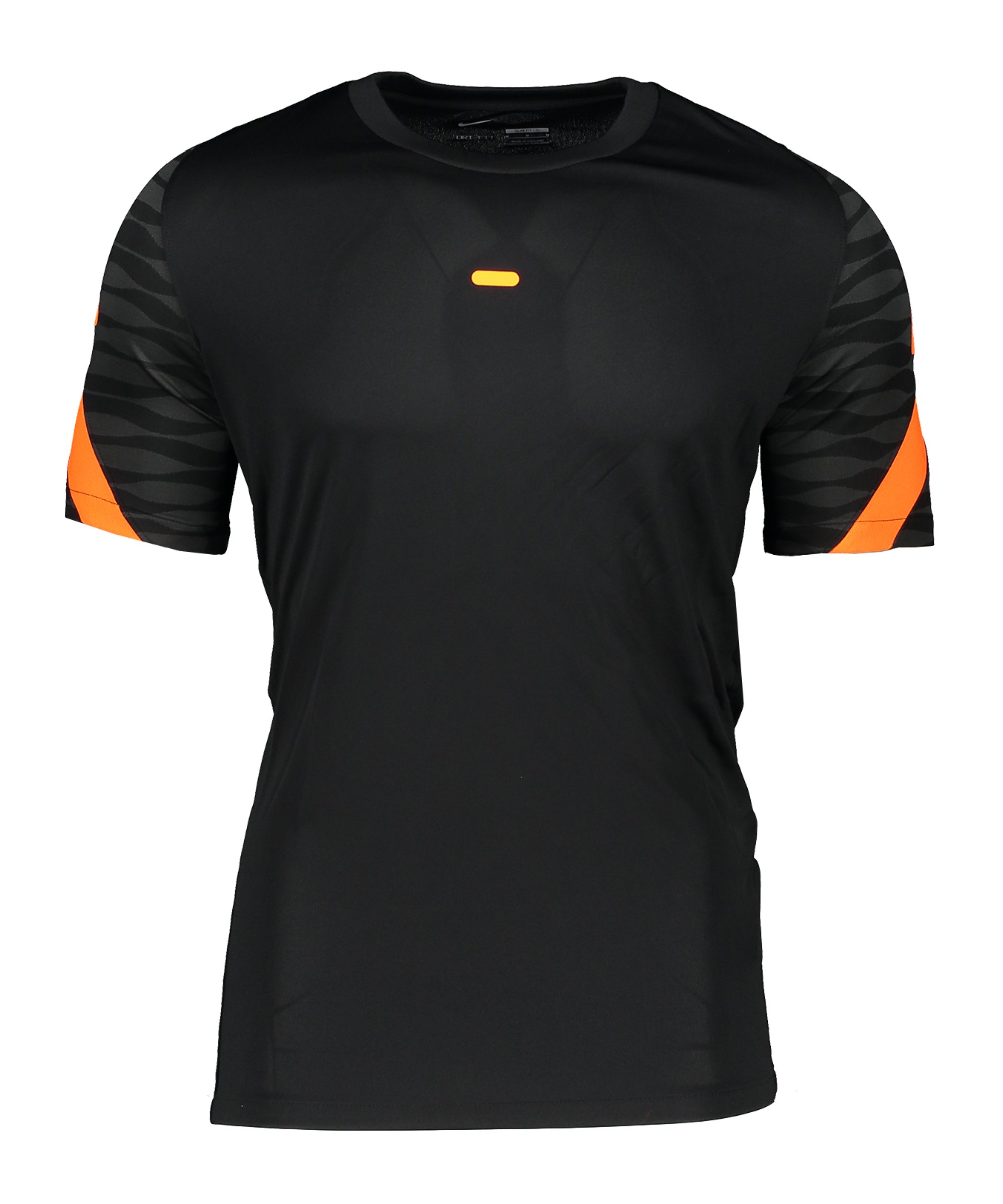 Nike Strike 21 T-Shirt Schwarz Grau Orange F013 - schwarz
