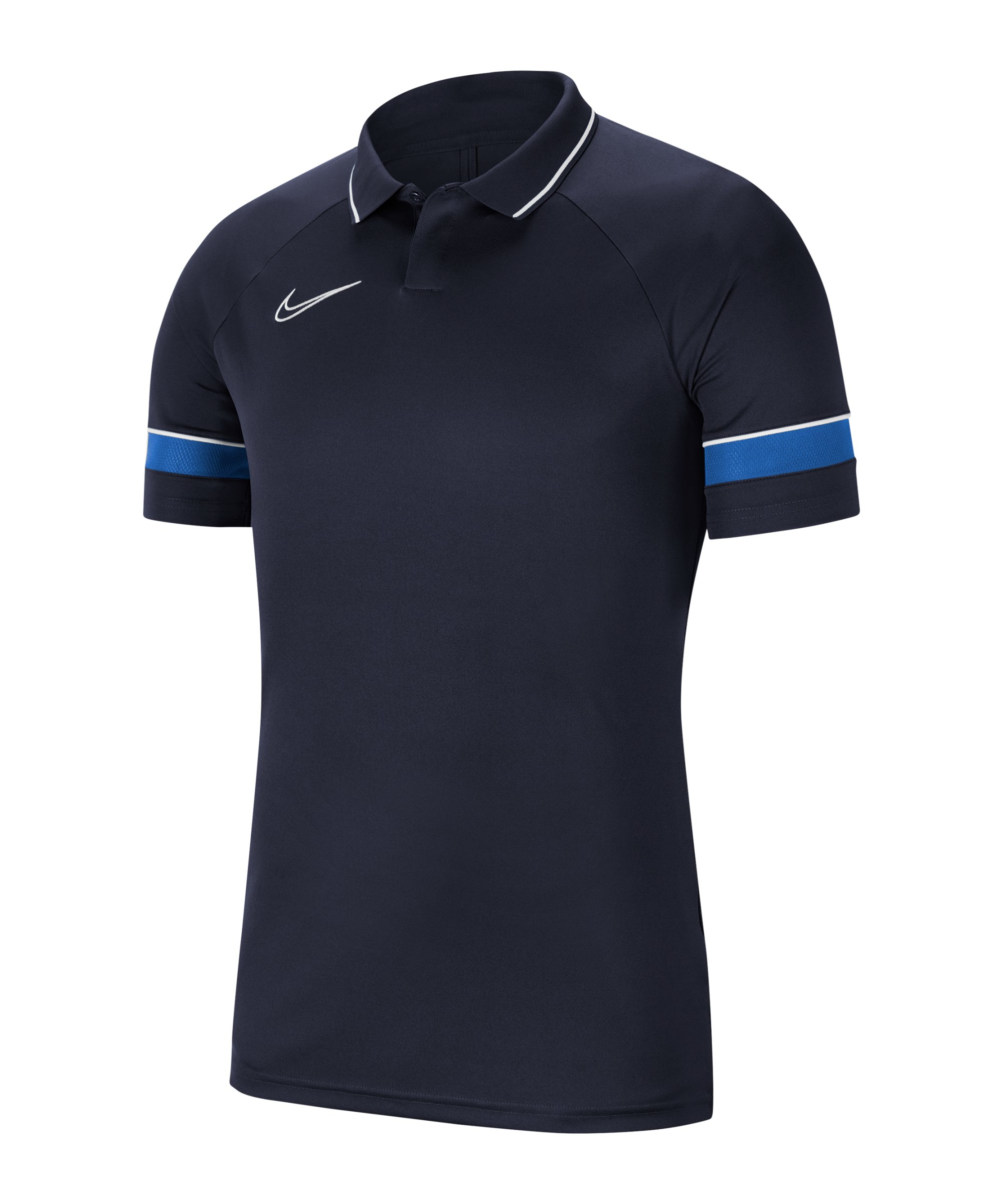 Nike Academy 21 Poloshirt Blau F453 - blau