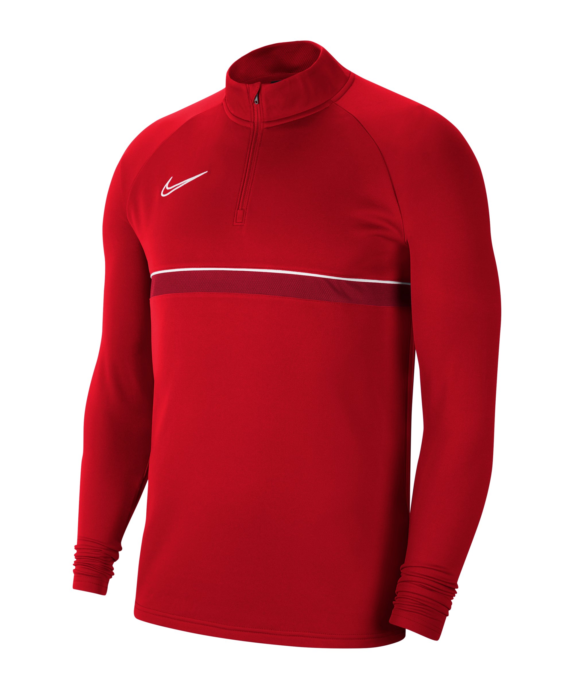 Nike Academy 21 Drill Top Rot Weiss F657 - rot