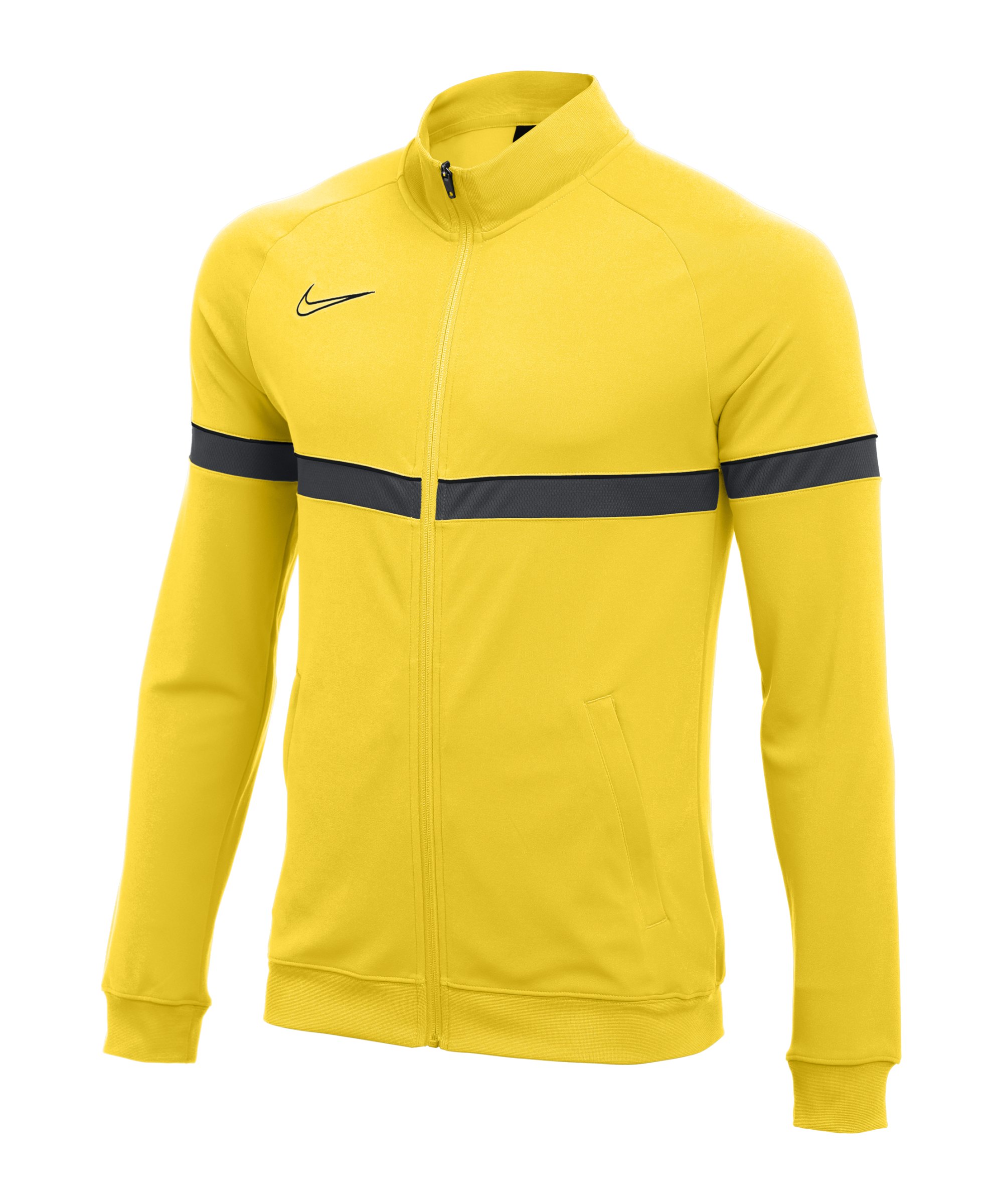 Nike Academy 21 Knit Trainingsjacke Gelb F719 - gelb
