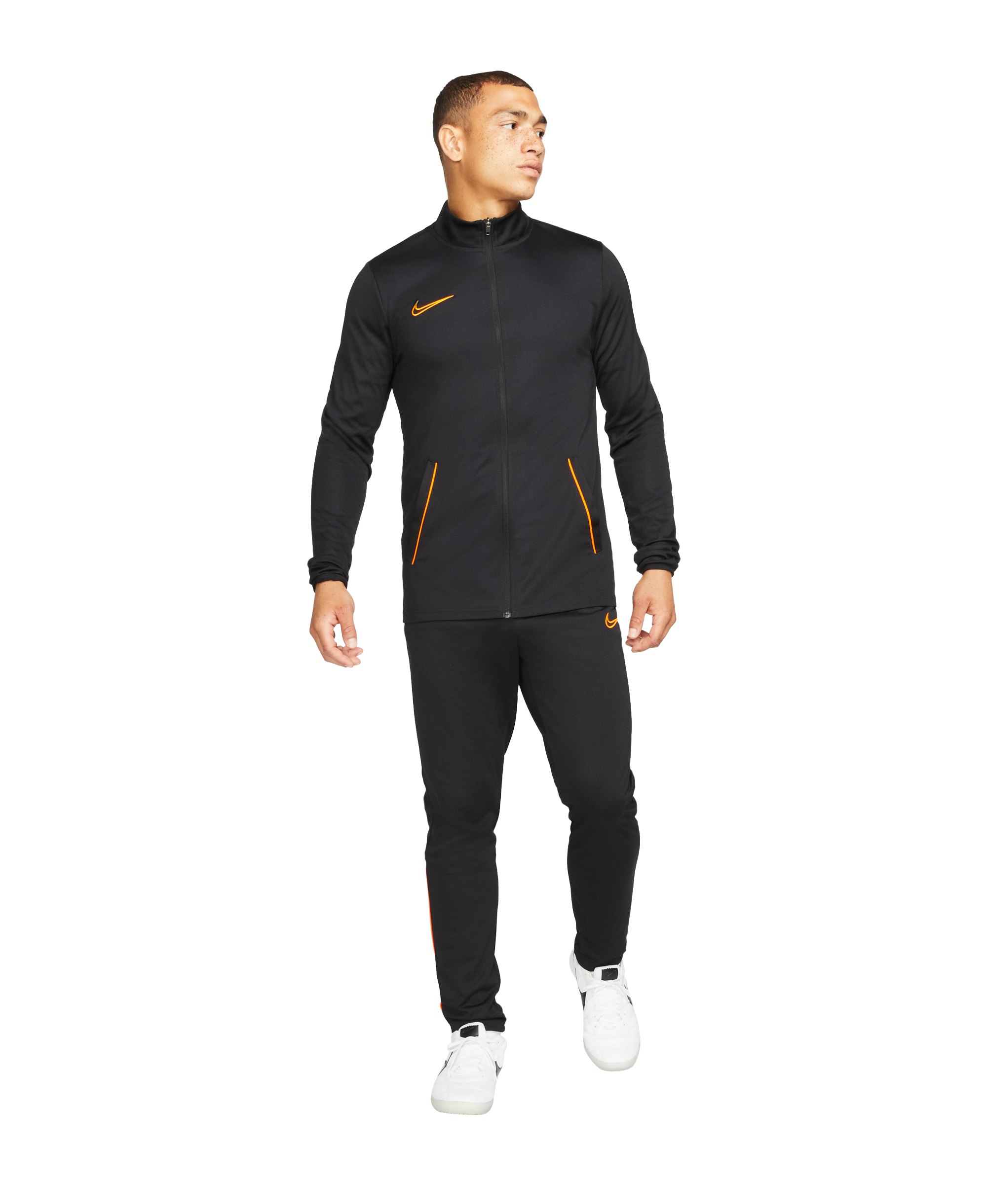 Nike Academy 21 Trainingsanzug Schwarz F016 - schwarz