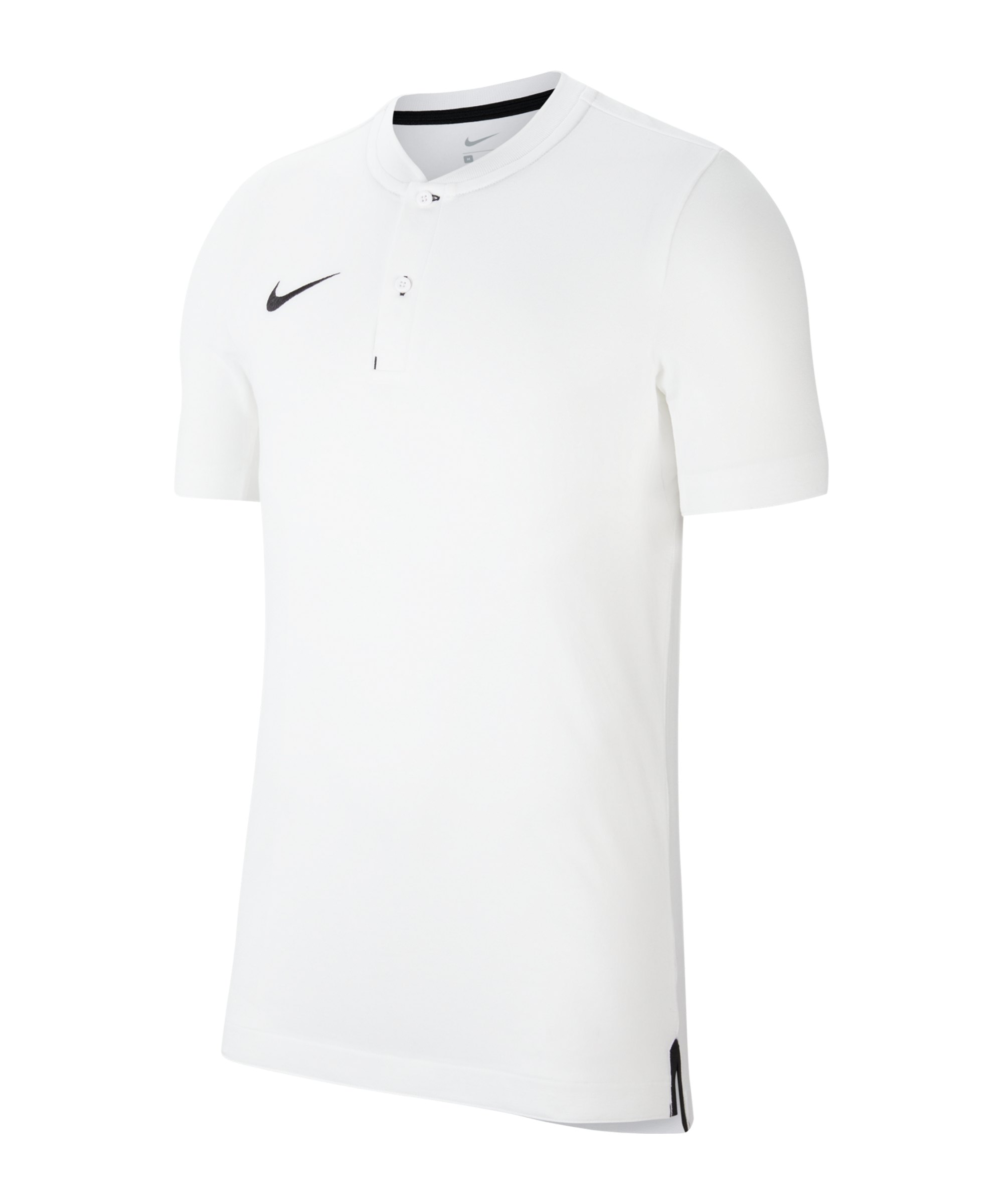 Nike Strike Poloshirt Weiss Schwarz F100 - weiss