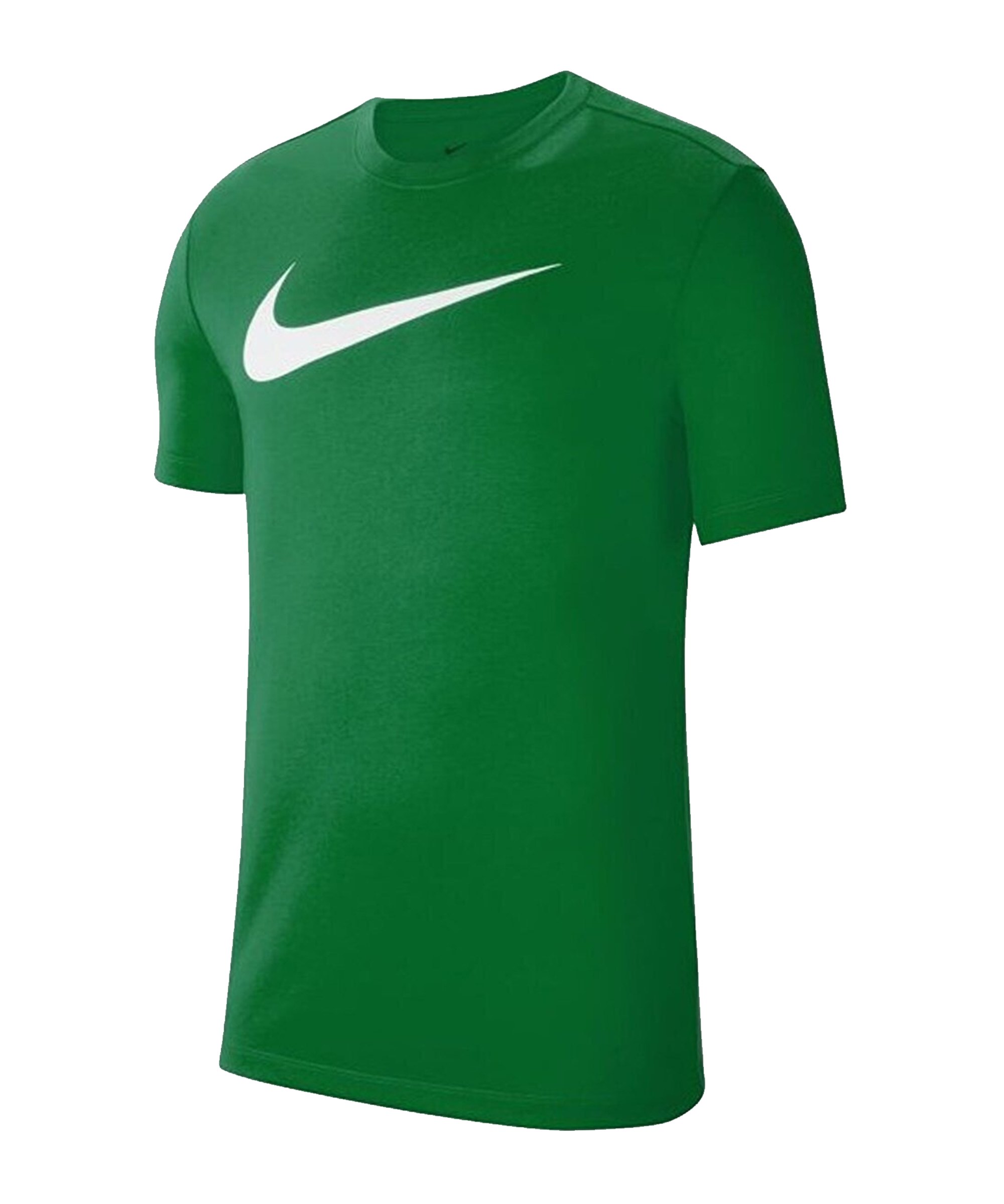 Nike Park 20 T-Shirt Swoosh Grün Weiss F302 - gruen