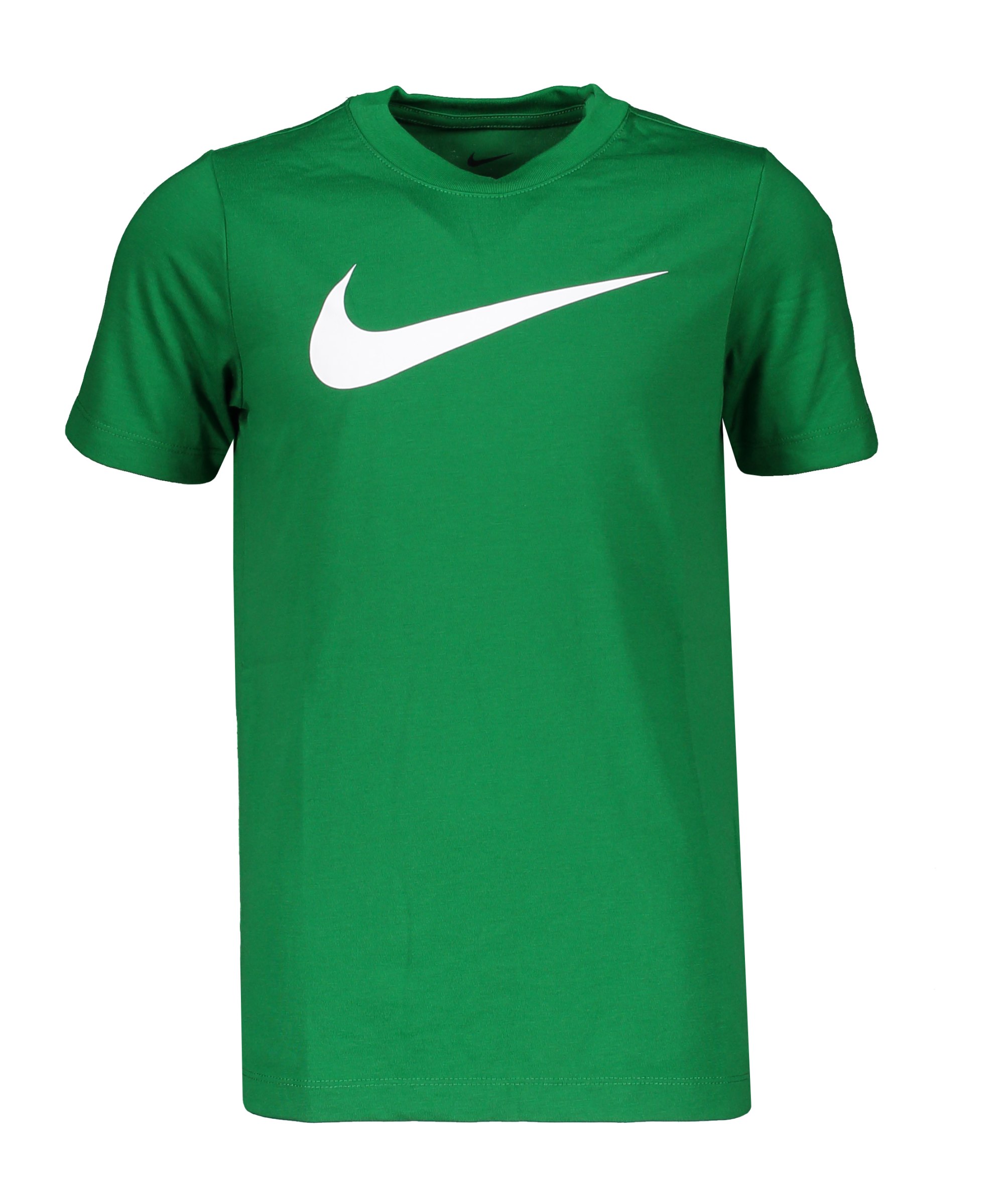 Nike Park 20 Swoosh T-Shirt Kids Grün Weiss F302 - gruen
