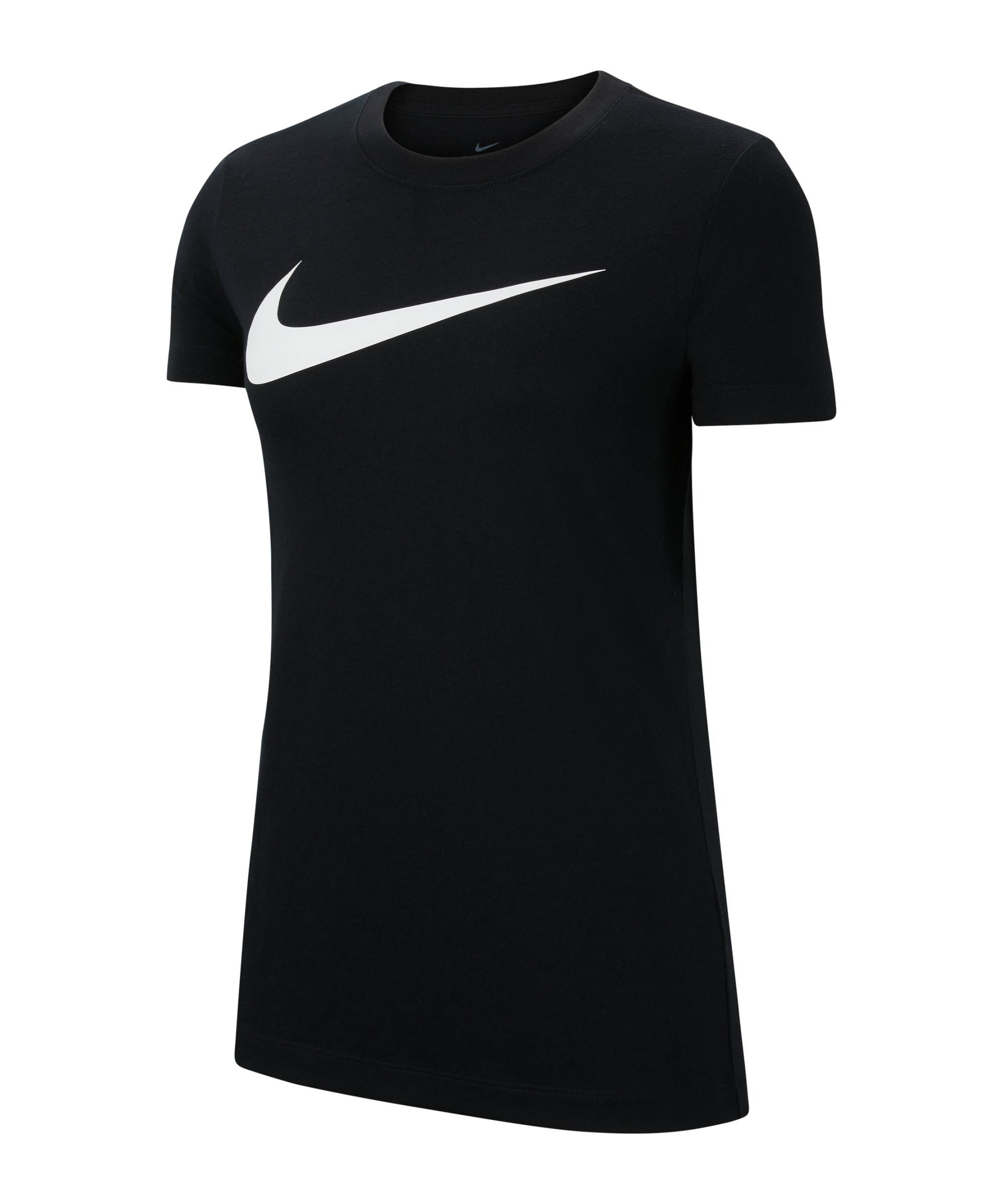 Nike Park 20 T-Shirt Swoosh Damen Schwarz F010 - schwarz