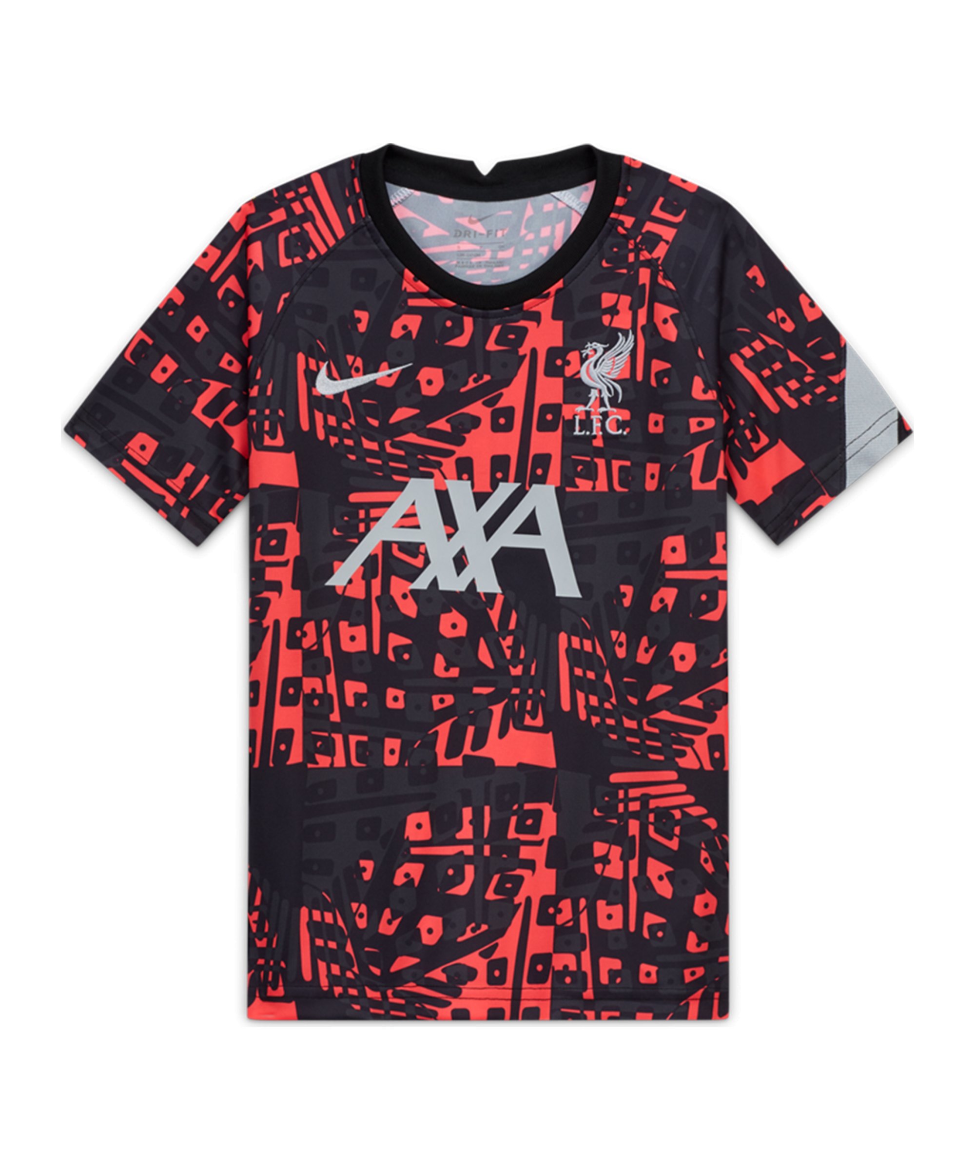Nike FC Liverpool Trainingsshirt Kids Schwarz F010 - schwarz