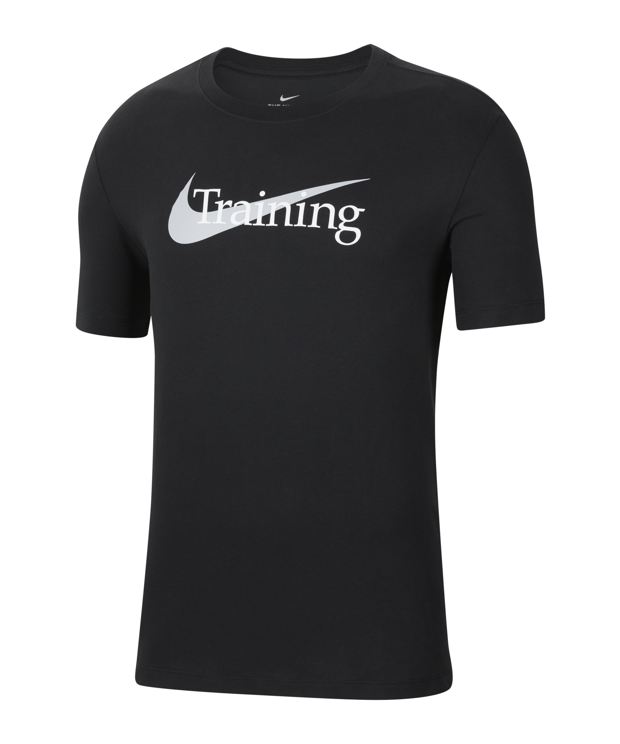 Nike Swoosh Training T-Shirt Schwarz F010 - schwarz
