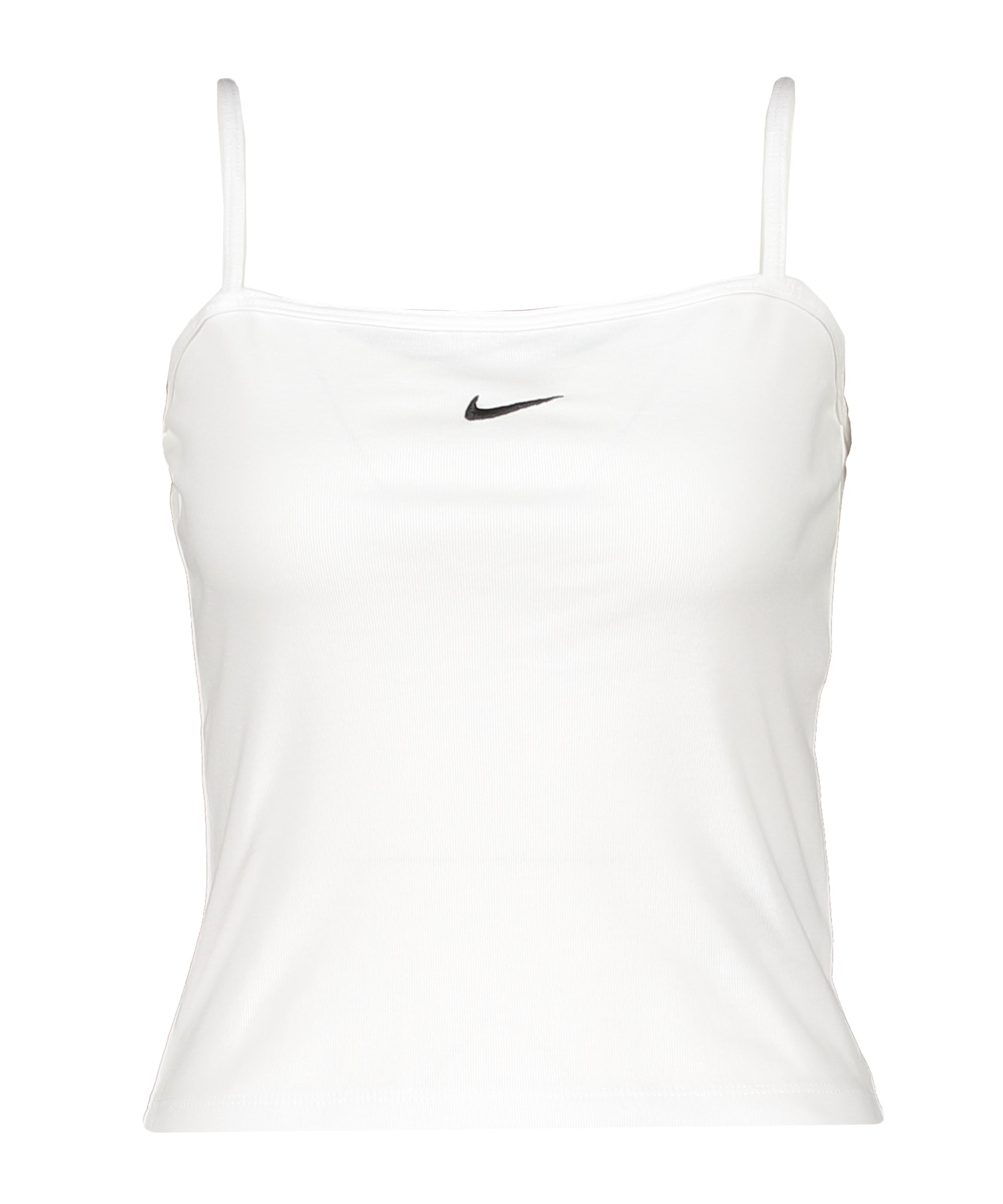 Nike Essential Singlet Damen Weiss Schwarz F100 - weiss