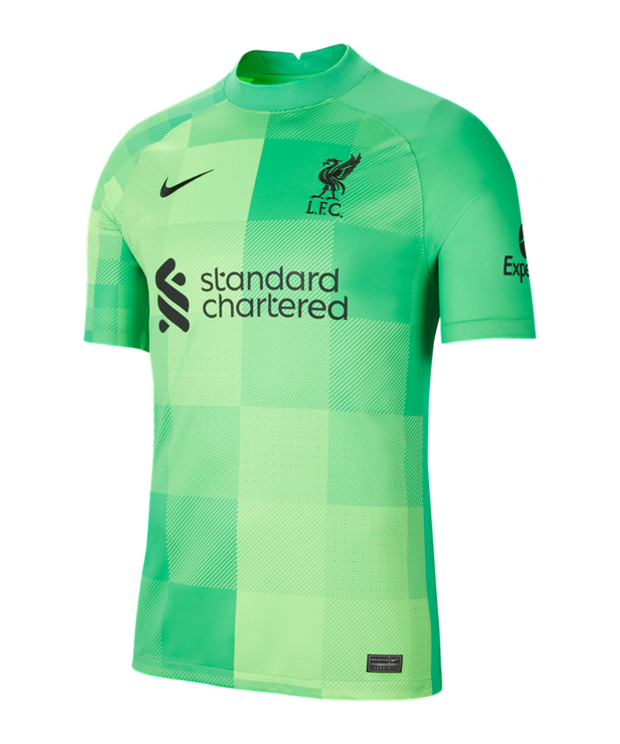 Nike FC Liverpool Torwarttrikot 2021/2022 F330 - gruen