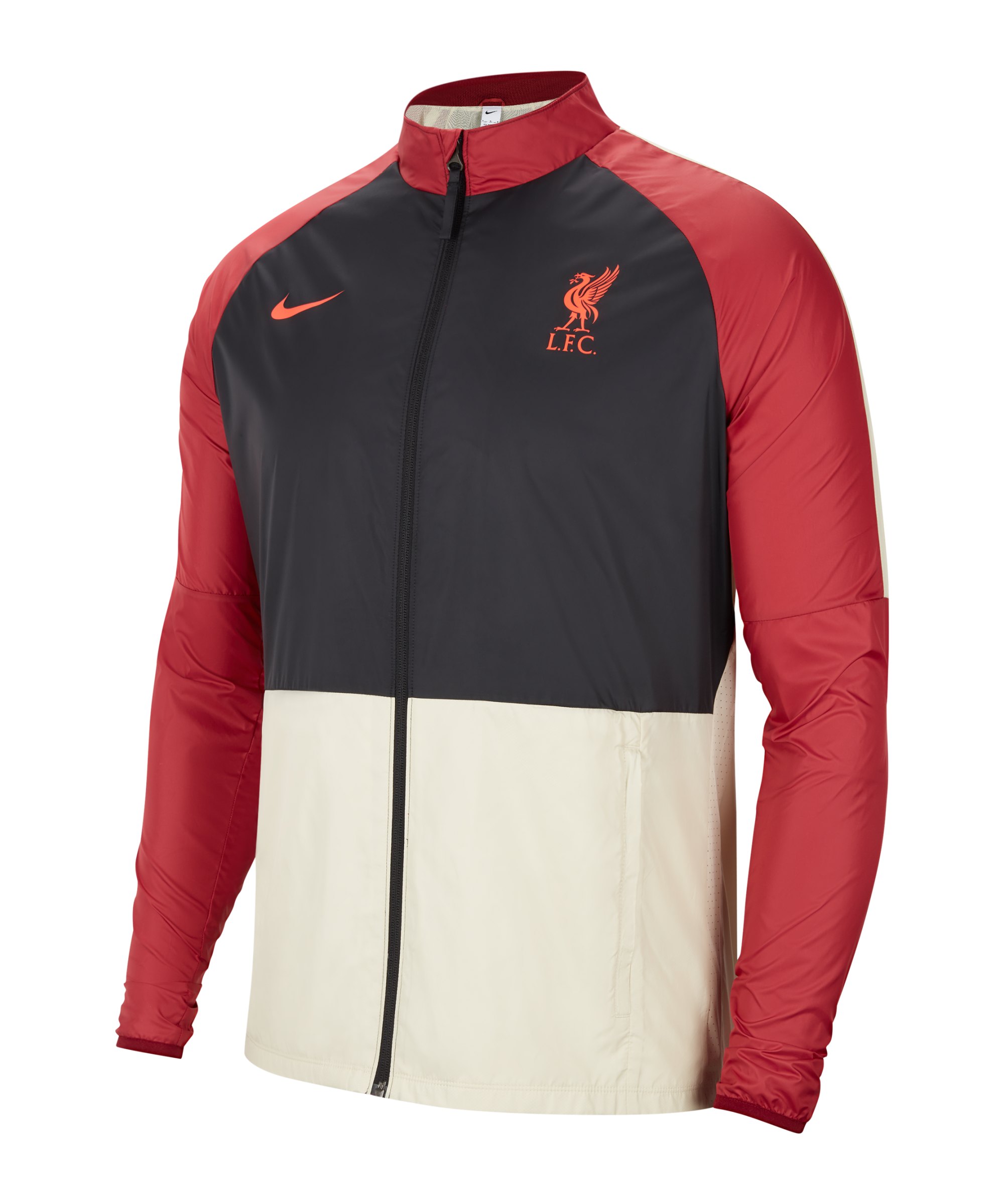 Nike FC Liverpool Trainingsjacke Damen Rot F677 - rot
