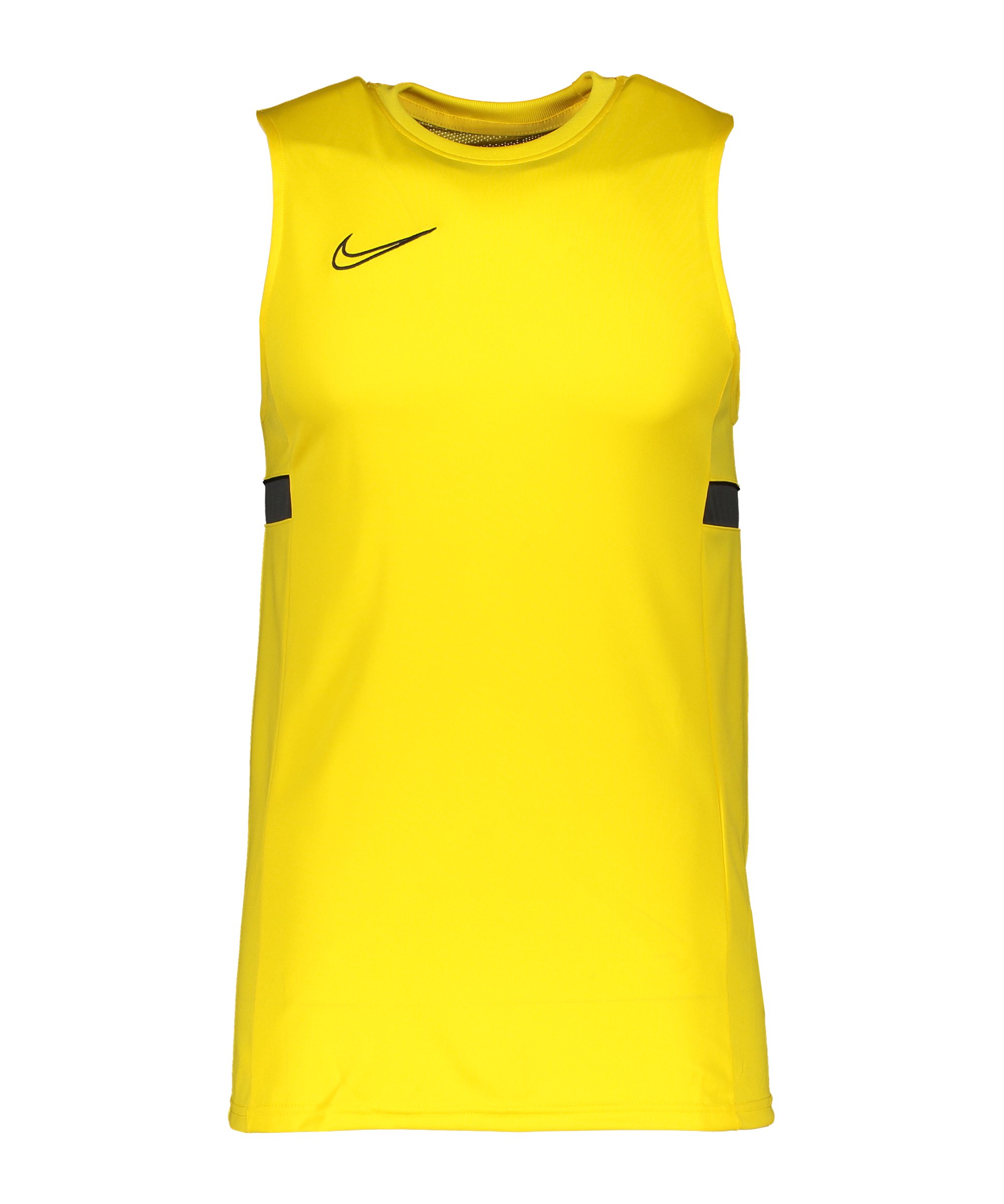 Nike Academy 21 Tanktop Gelb Schwarz F719 - gelb