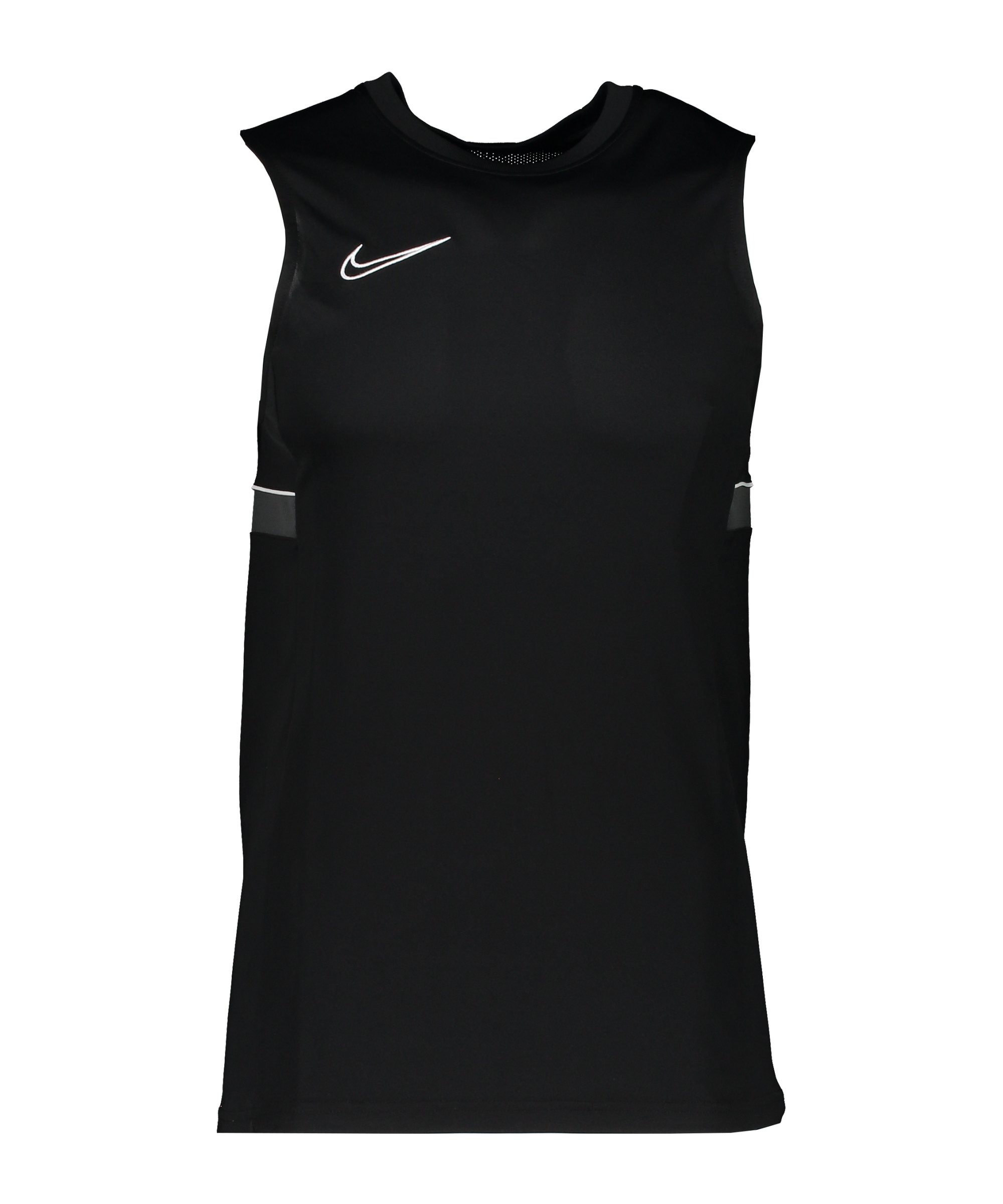 Nike Academy 21 Tanktop Schwarz Weiss F014 - schwarz