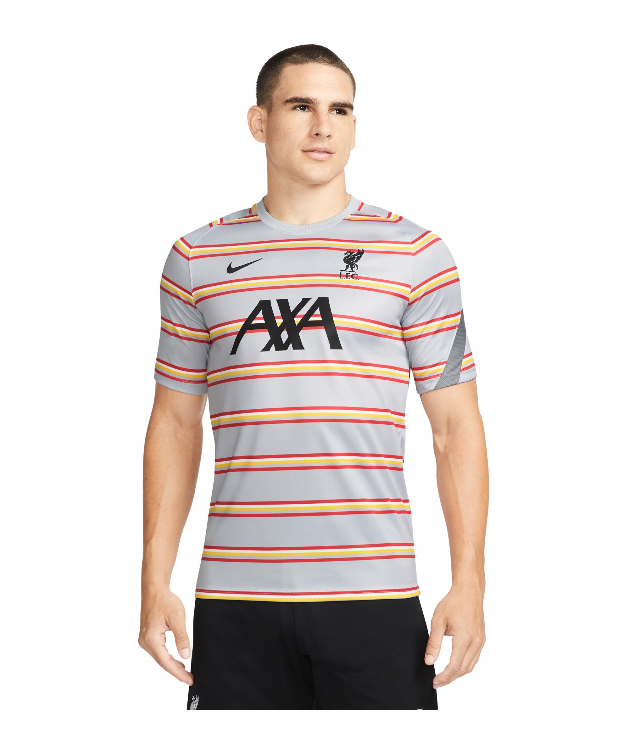 Nike FC Liverpool Prematch Shirt 2021/2022 Grau F017 - grau