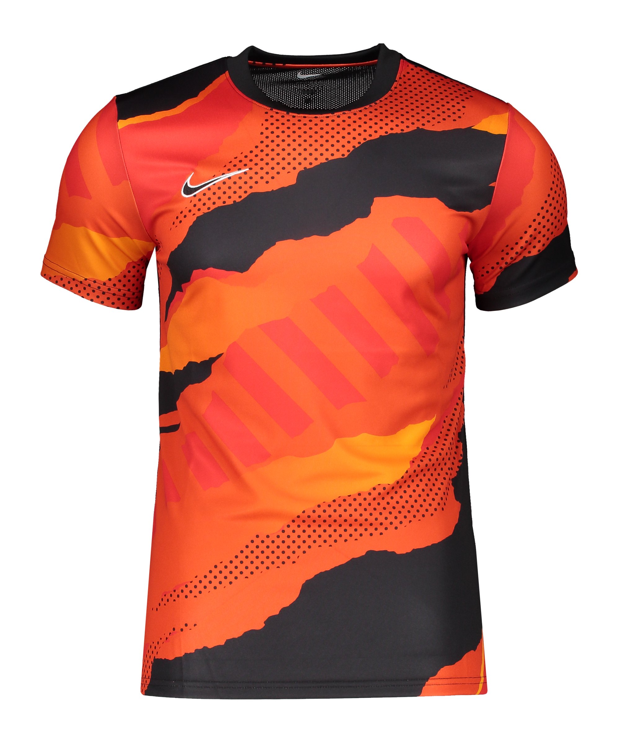 Nike GX T-Shirt FP Schwarz Orange F011 - schwarz