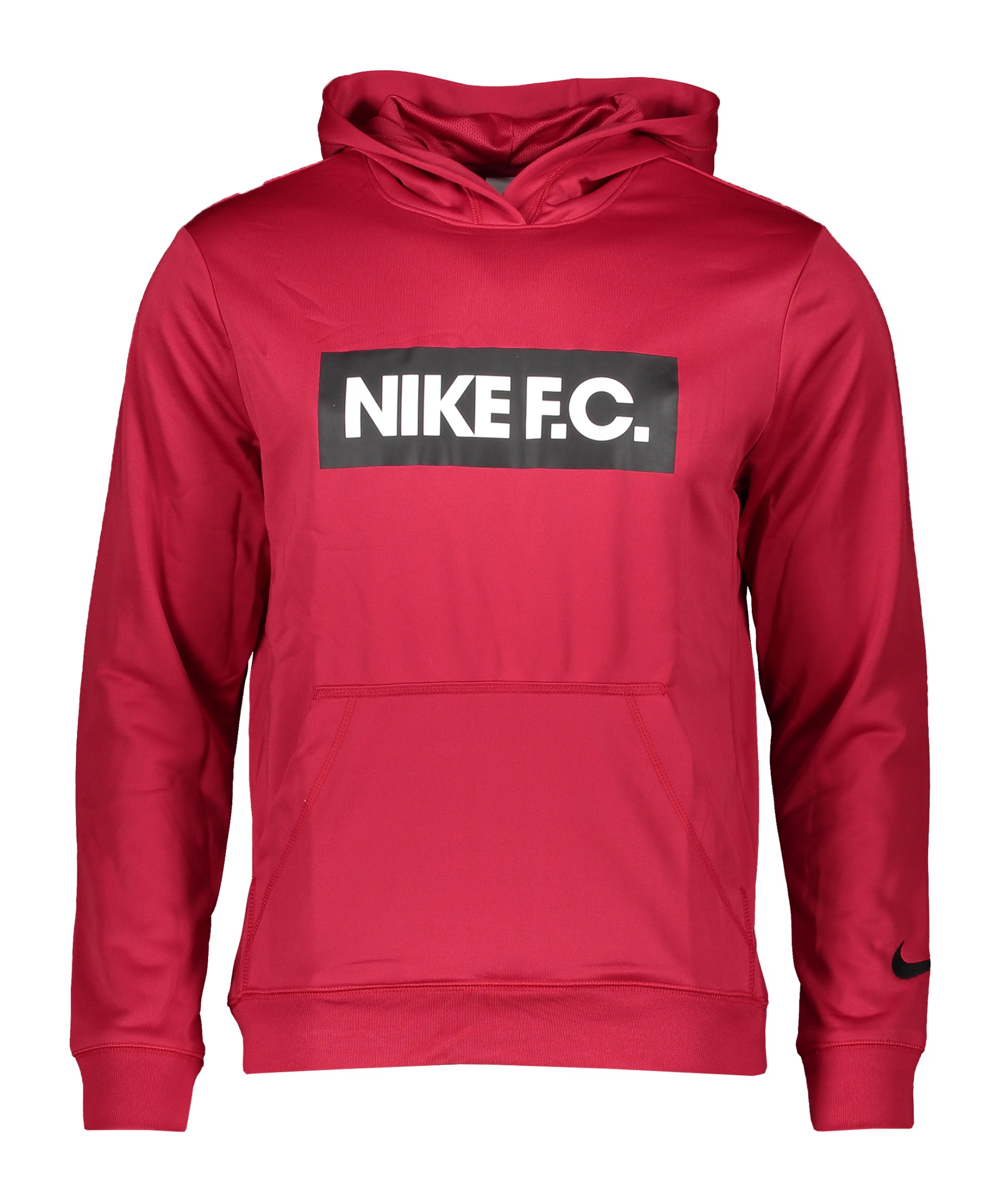 Nike F.C. Fleece Hoody Schwarz F614 - pink