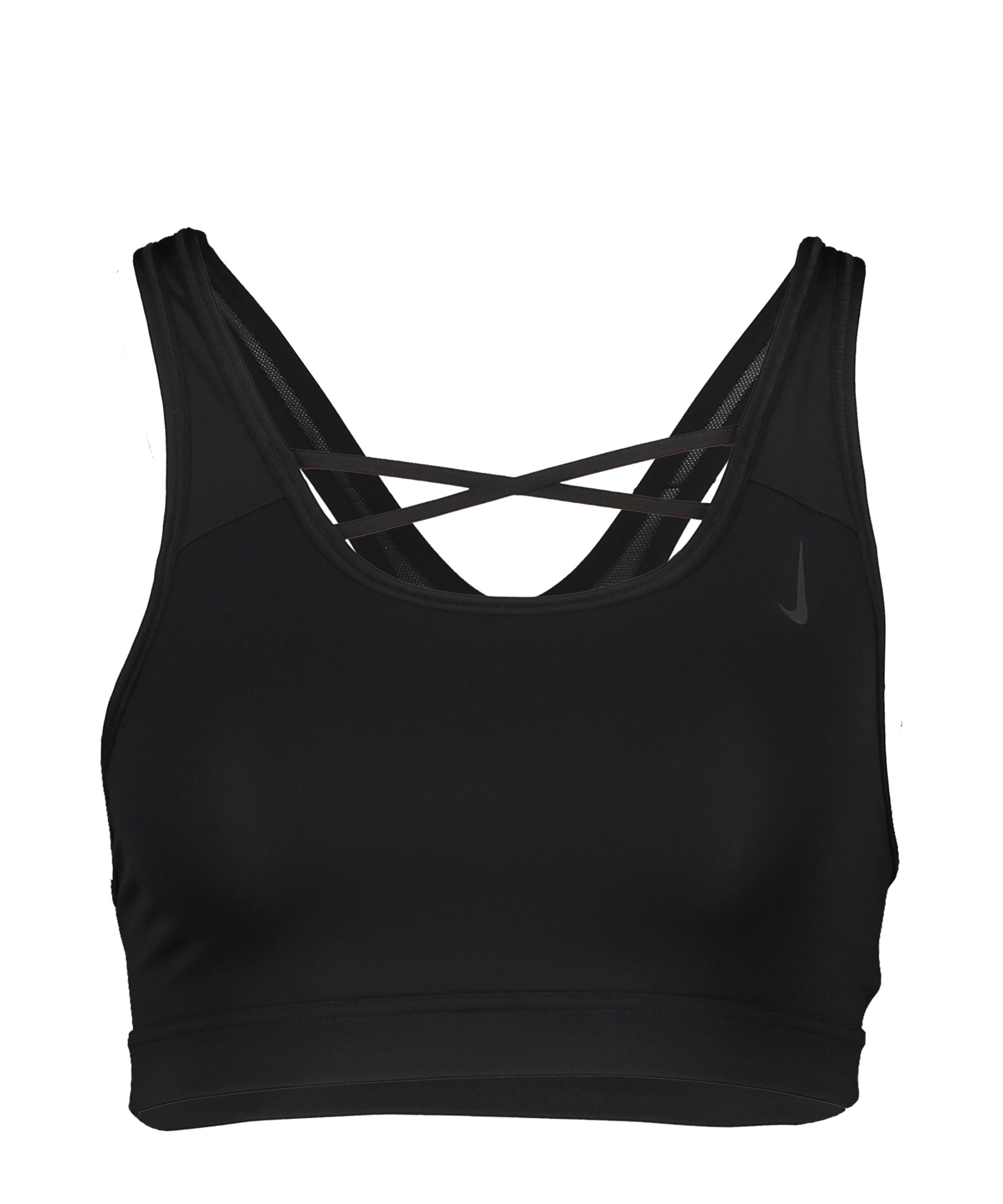 Nike Yoga Strappy Sport-BH Training Damen F010 - schwarz